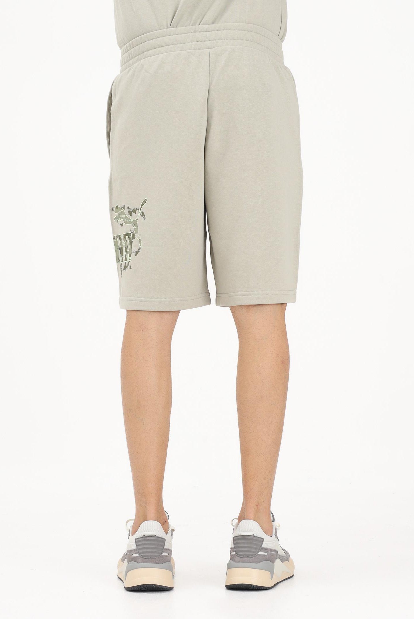 PUMA Shorts sportivo Camo 10" beige da uomo 692038 61 PUMA