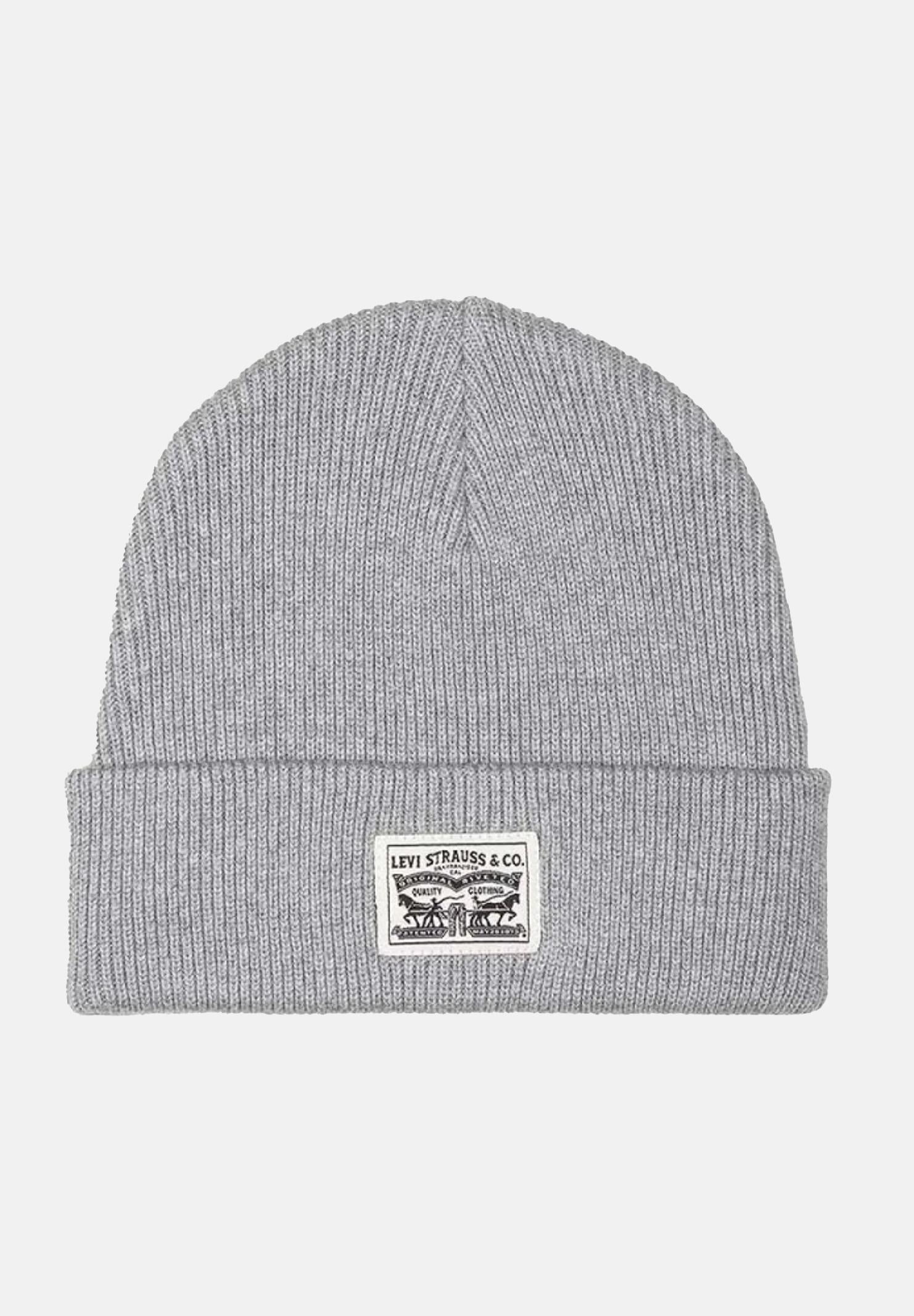 LEVI'S® Berretto di lana Backpatch grigio per uomo e donna 000J4-0002 . LEVI'S®