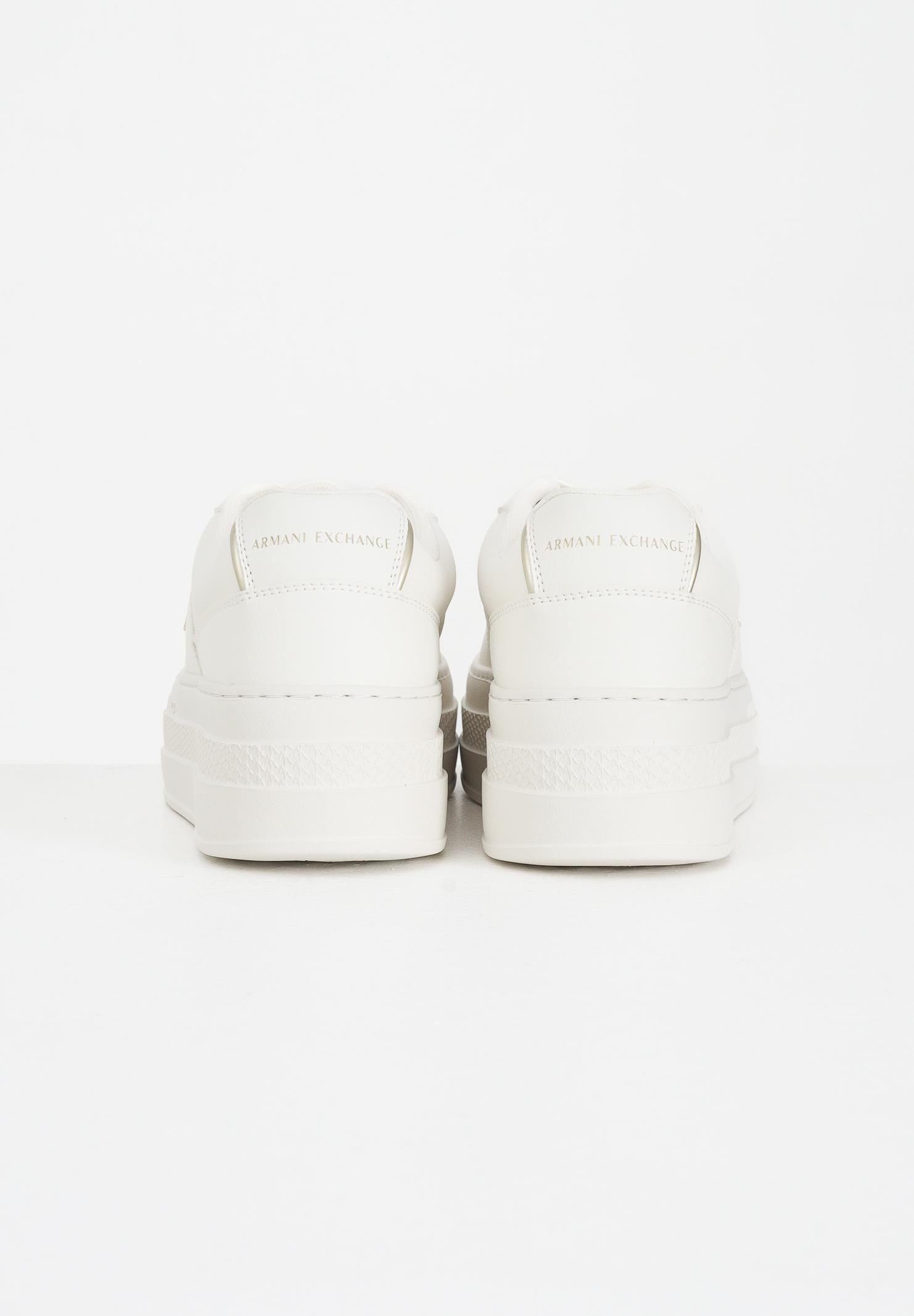 ARMANI EXCHANGE Sneakers panna da donna con logo XW001631AF17351 MZ128 ARMANI EXCHANGE