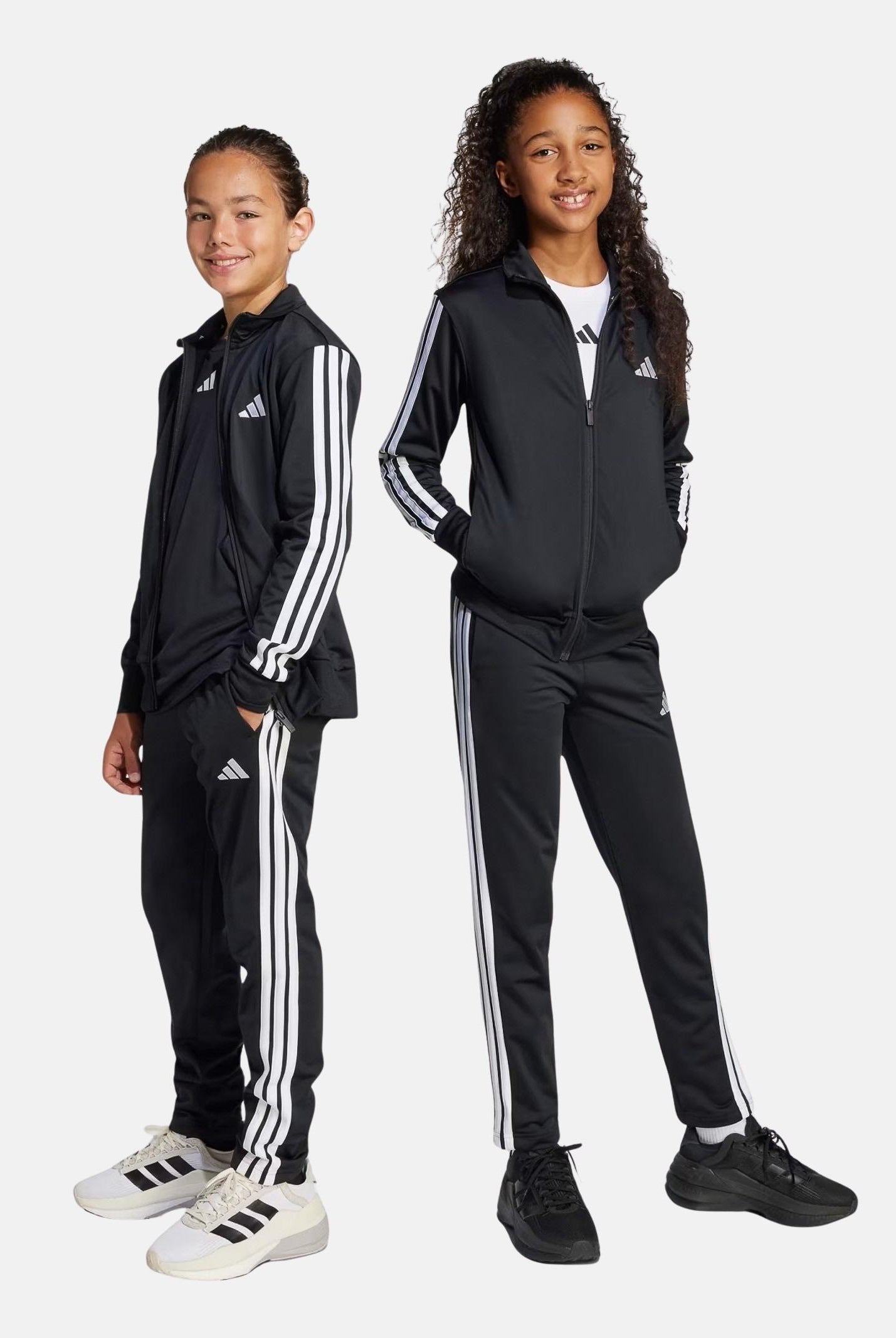 ADIDAS PERFORMANCE Tuta Essentials Climacool nera per bambino e bambina JD6502 . ADIDAS PERFORMANCE