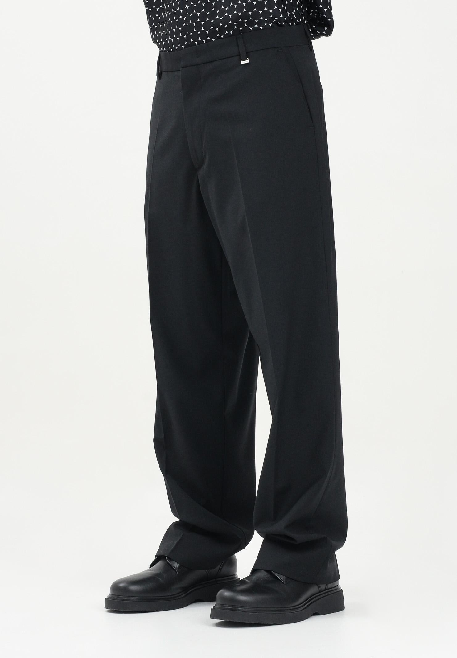 Pantalone elegante nero da uomo PA3235 009 I'M BRIAN