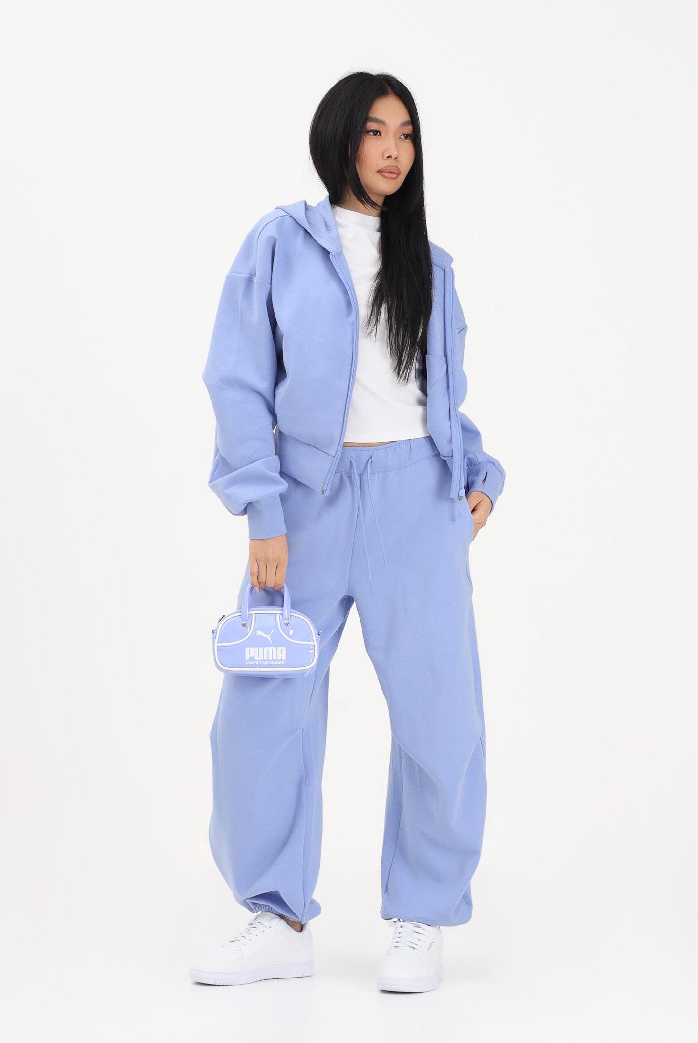 PUMA Pantalone sportivo PUMATECH SENSE dryCELL azzurro polvere da donna 634572 60 PUMA
