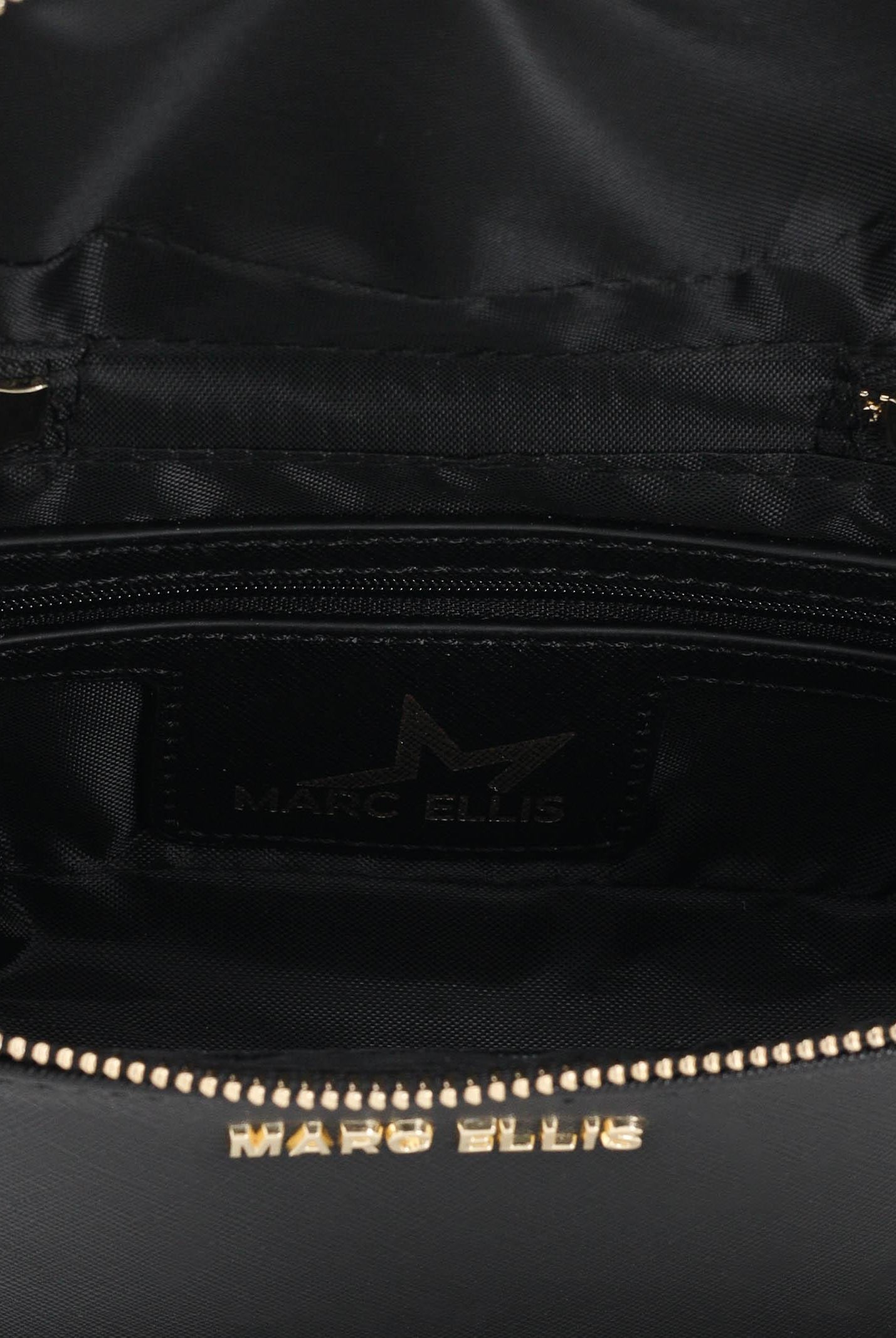 MARC ELLIS Borsa a mano Kansas MF nera da donna KANSAS-MF BL MARC ELLIS