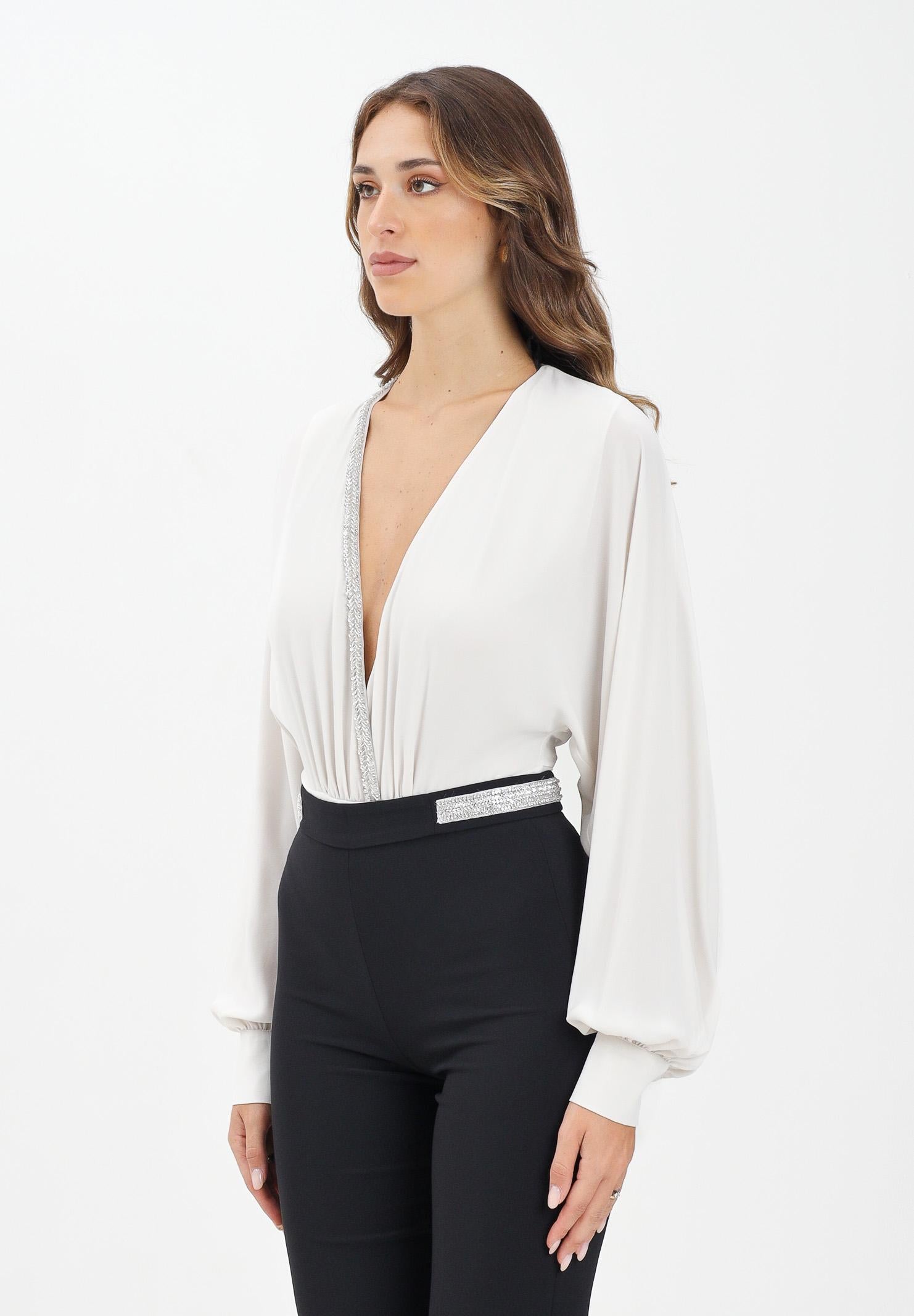 ALMA SANCHEZ Body Baseo bianco da donna AS2526022TG 050 ALMA SANCHEZ