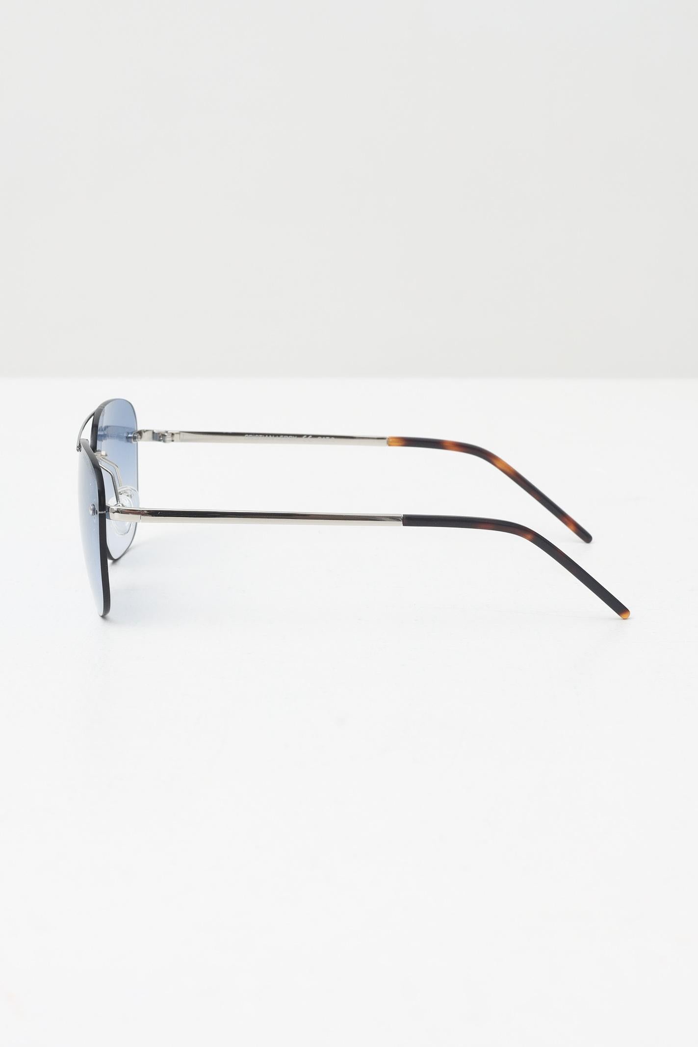 CRISTIAN LEROY Occhiali da sole con lenti sfumate azzurre per uomo e donna 15065 03 CRISTIAN LEROY