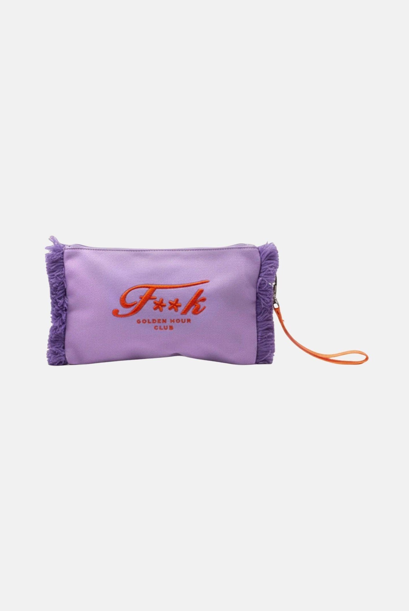 F**K Pochette lilla da donna con logo FA26-SW0108VI . F**K