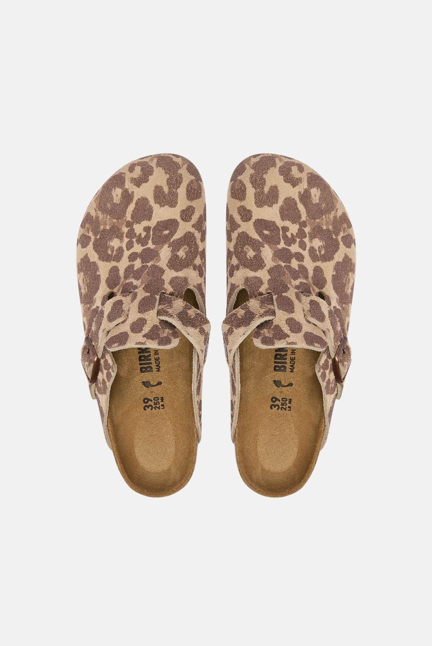 BIRKENSTOCK Sabot Boston Leo Sandcastle beige e marrone unisex. 1033324 . BIRKENSTOCK