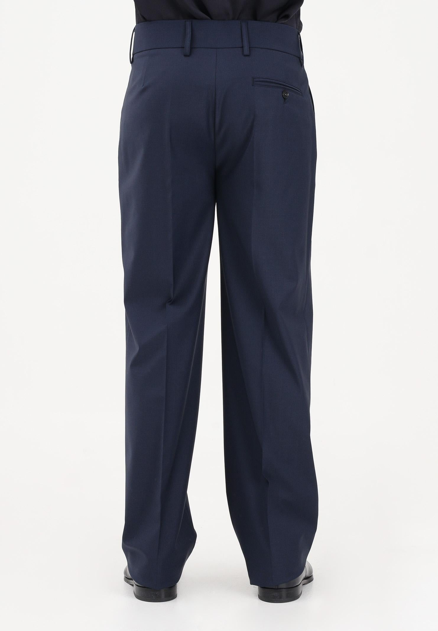 PATRIZIA PEPE Pantalone elegante blu da uomo 5P507RA1WK C166 PATRIZIA PEPE