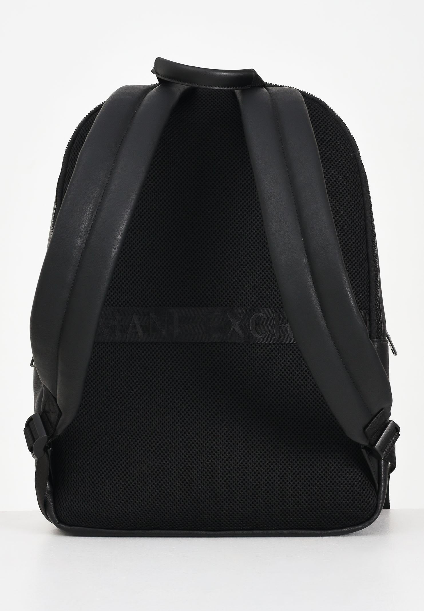 ARMANI EXCHANGE Zaino nero da uomo con logo XM001642AF17209 UC001 ARMANI EXCHANGE