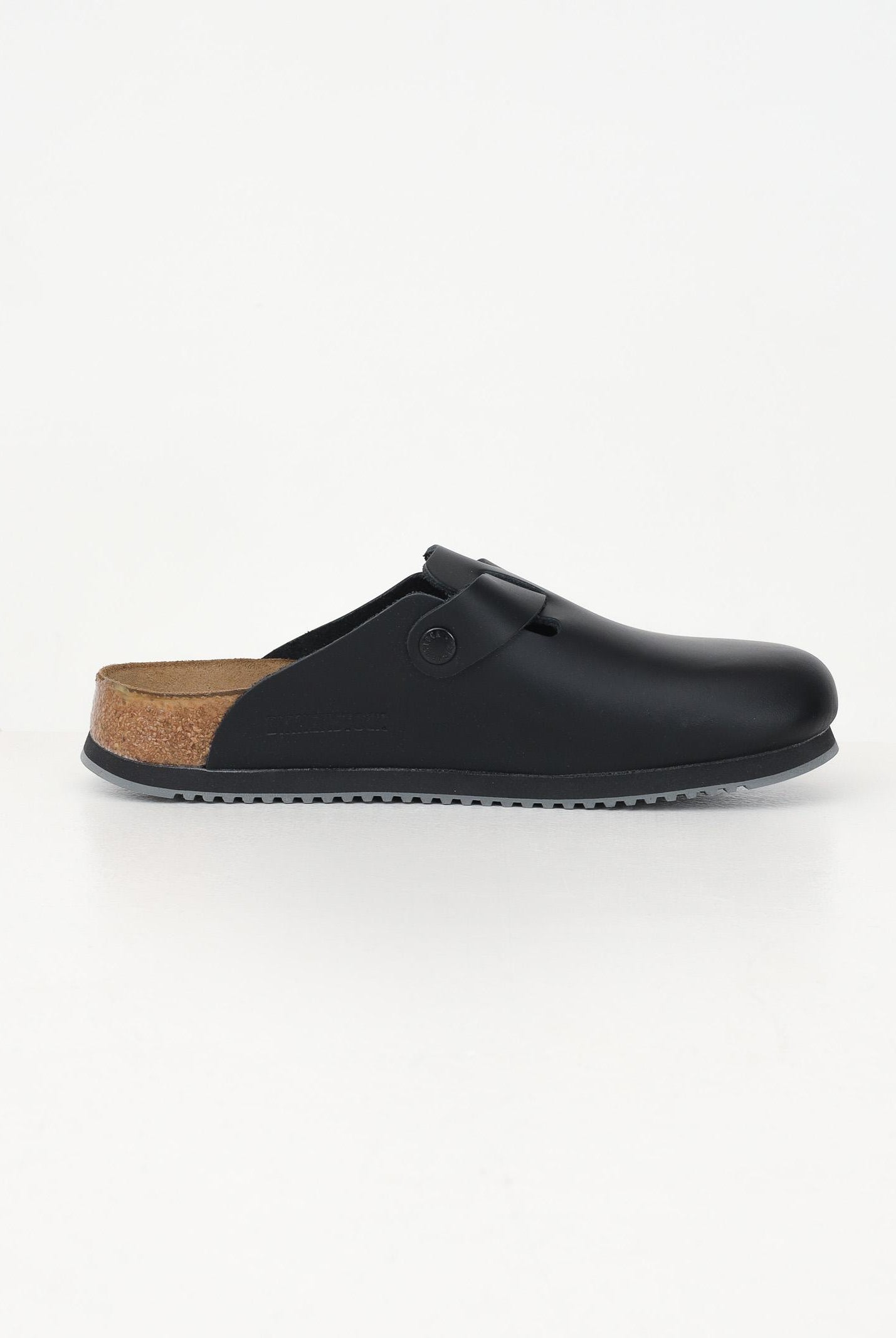 BIRKENSTOCK Ciabatta Boston nera per uomo e donna 060194 . BIRKENSTOCK