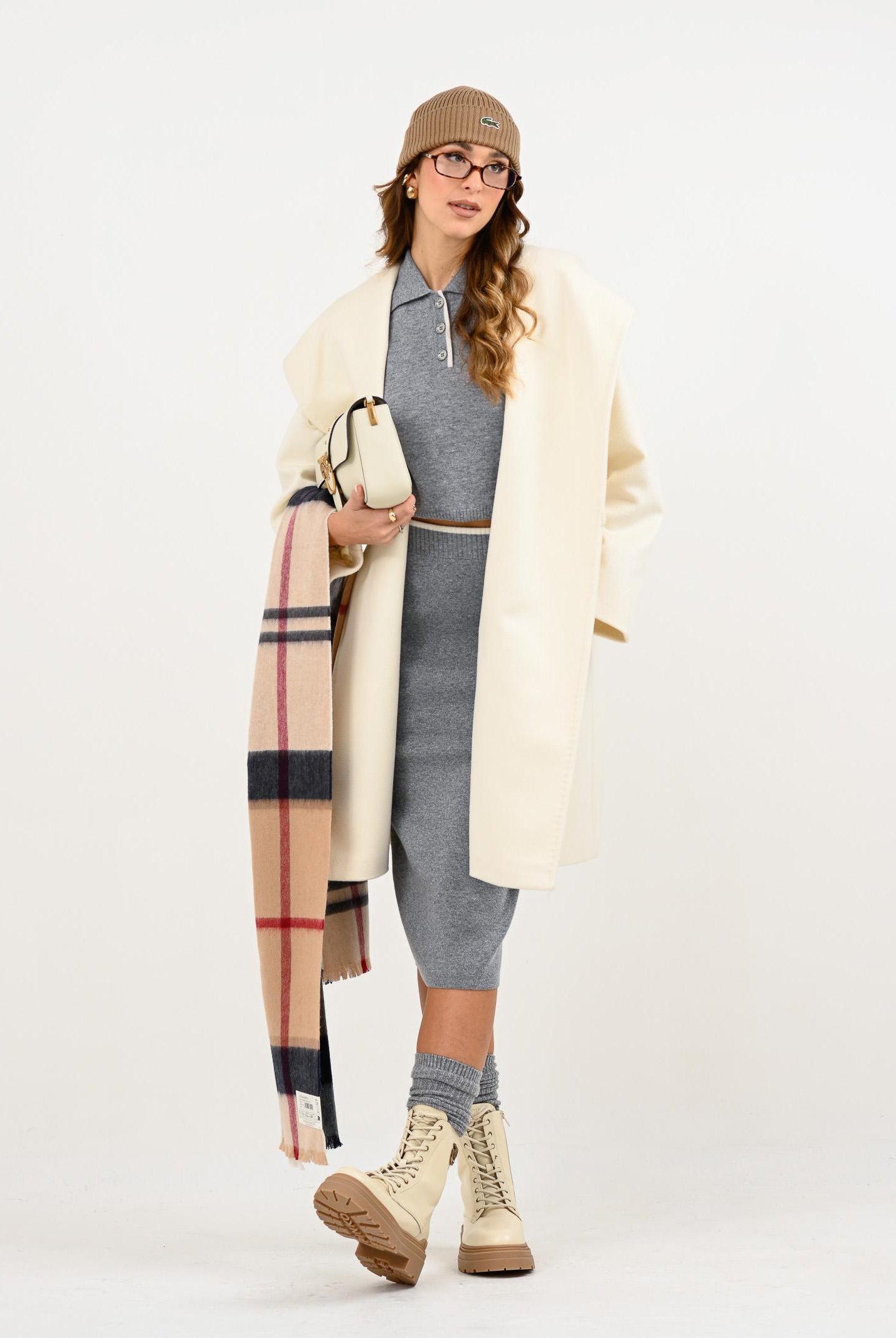 MAX MARA Cappotto NEWMANG panna da donna 2526016061600 001 MAX MARA