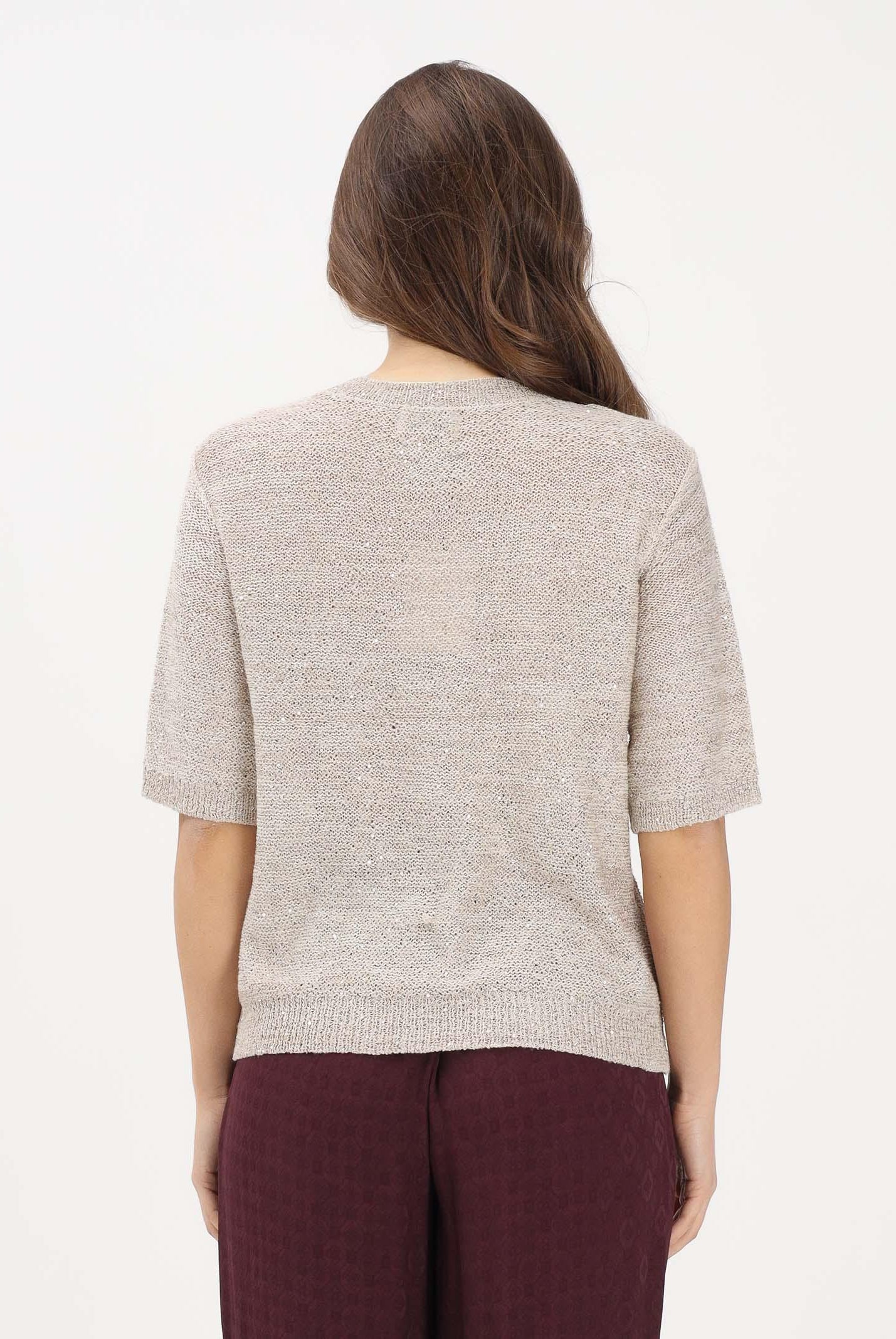 JDY Maglia a manica corta beige da donna 15366194 FO JDY