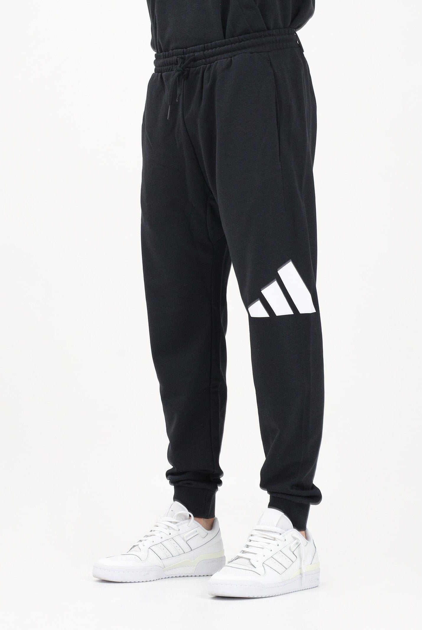 ADIDAS PERFORMANCE Pantalone sportivo Essentials Big Logo French Terry nero da uomo IN6163 . ADIDAS PERFORMANCE