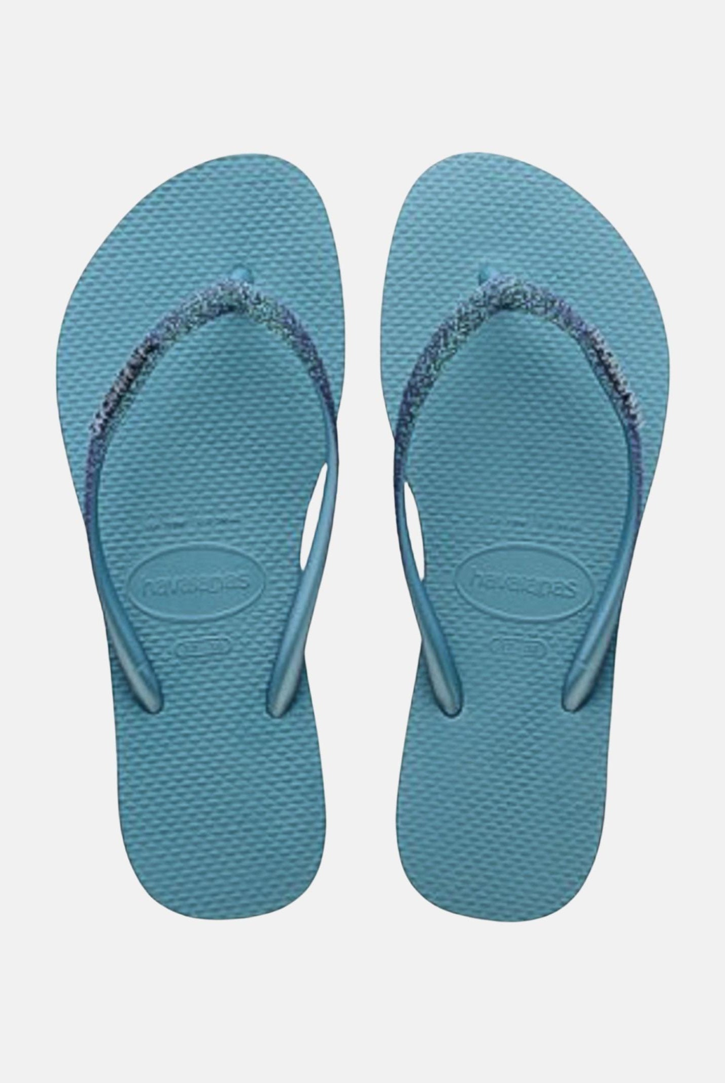 HAVAIANAS Infraito Havaianas Slim Sparkle celeste da donna 4148922 1056 HAVAIANAS