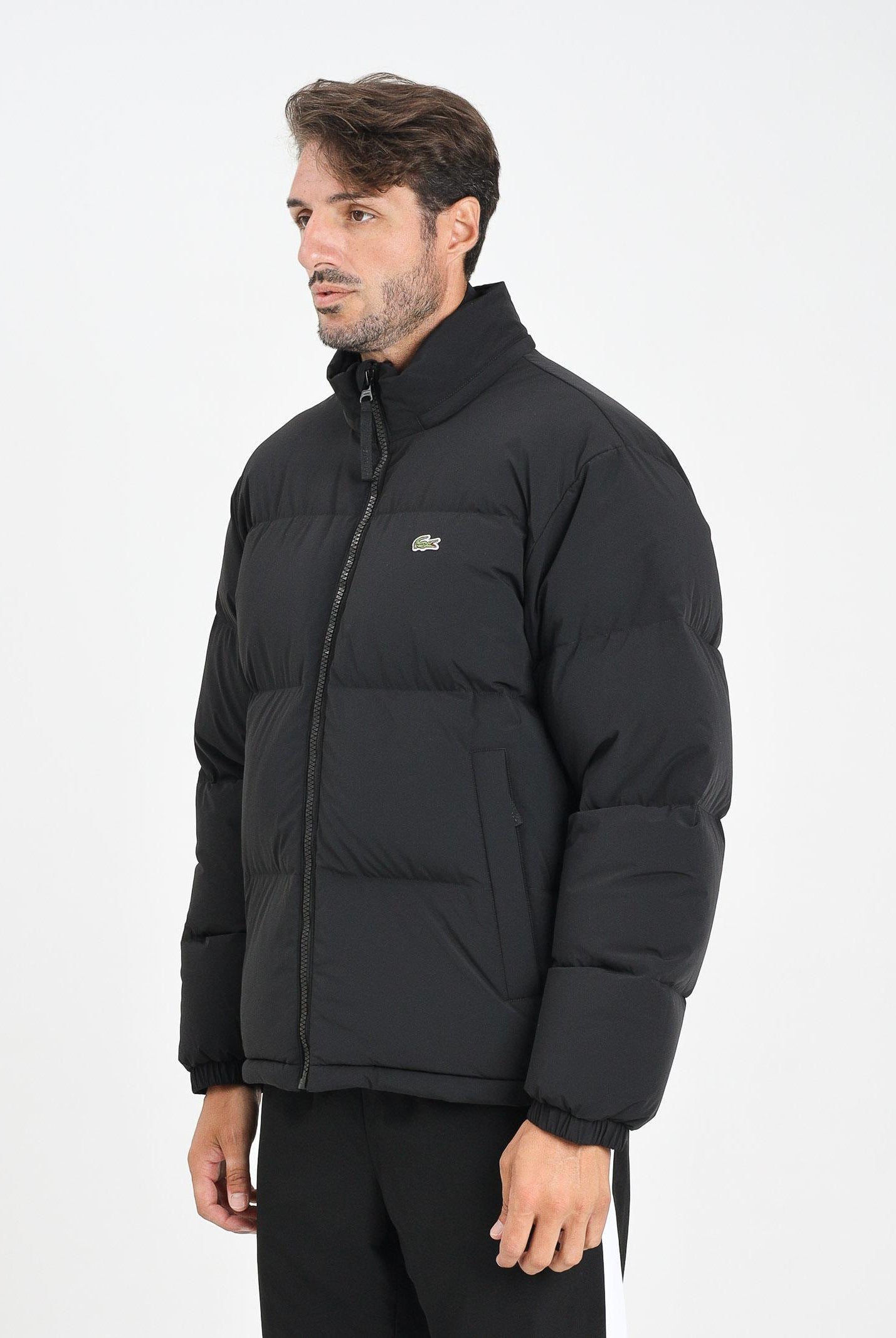 LACOSTE Piumino nero da uomo BH5154 031 LACOSTE