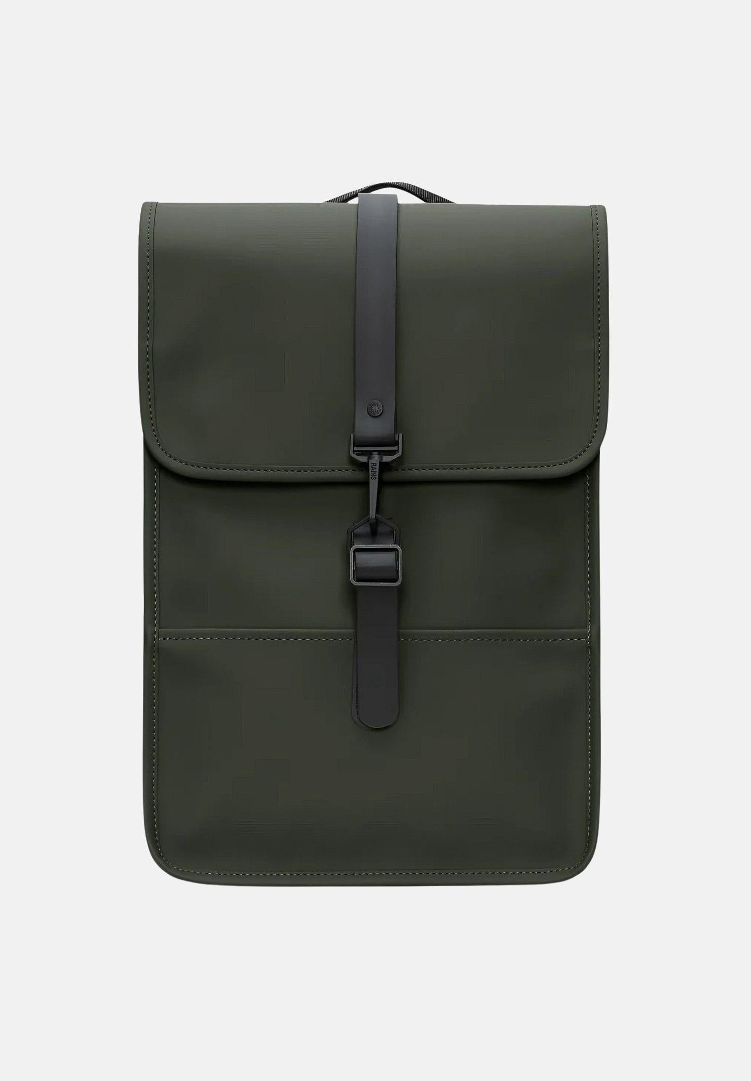 RAINS Zaino Puffed Backpack Mini verde per uomo e donna RA13020 GR RAINS