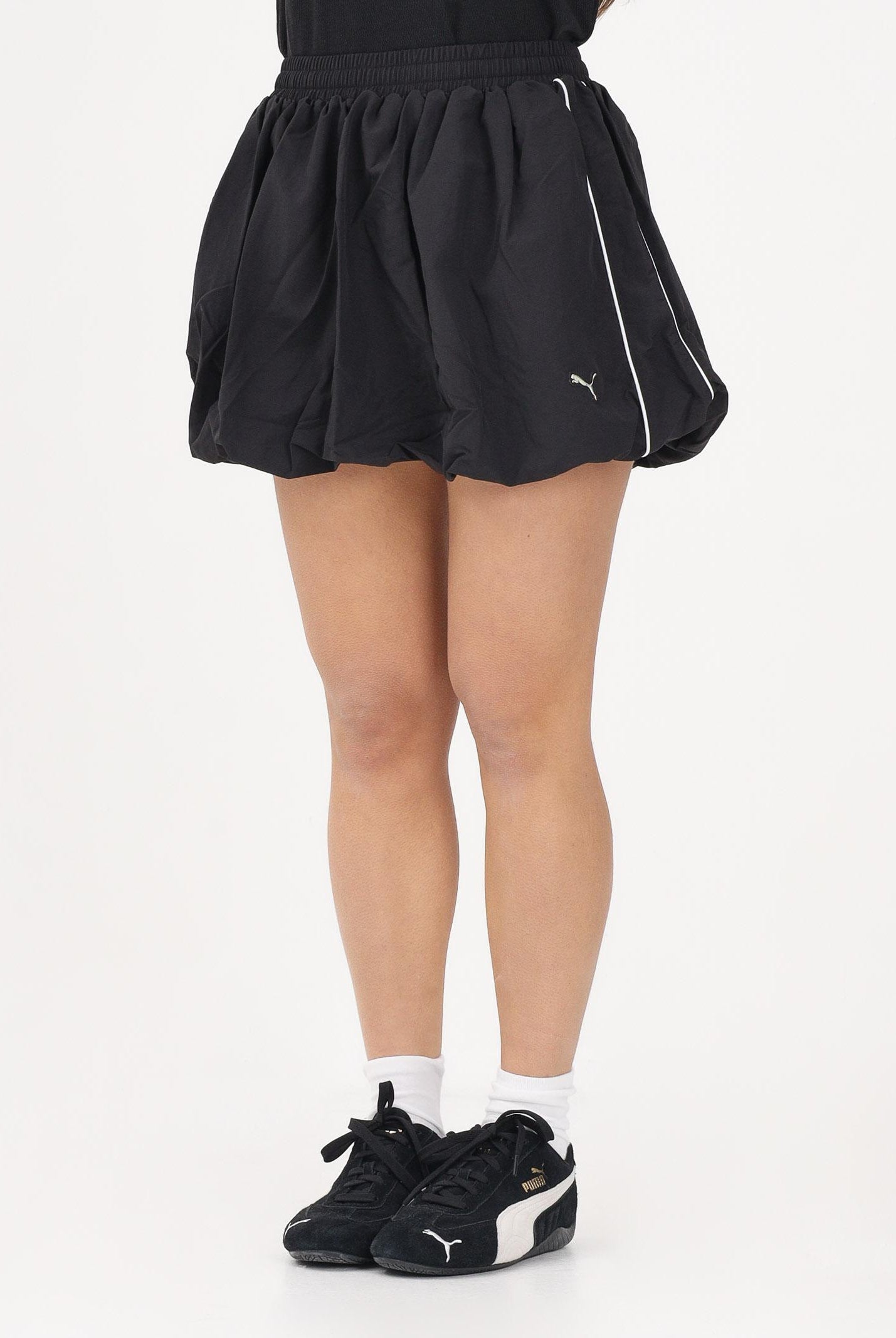 PUMA Gonna corta T7 nera da donna 635461 01 PUMA