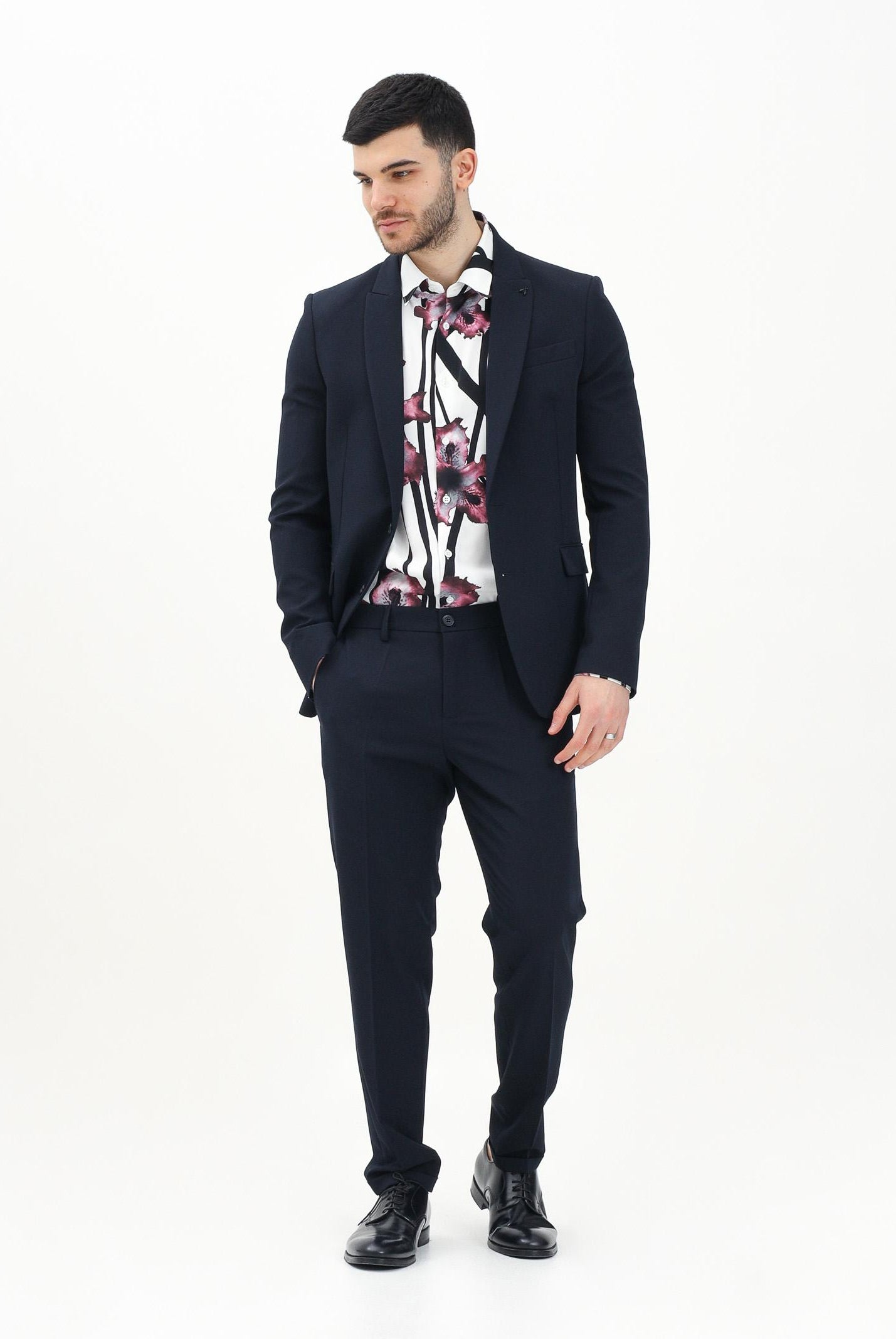 PATRIZIA PEPE Pantalone elegante blu da uomo 5PA429A498 C382 PATRIZIA PEPE