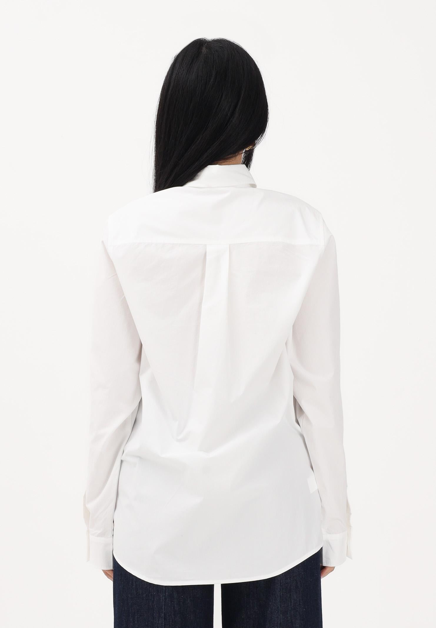 MARNI Camicia a manica lunga bianca per donna, ragazzi e bambini con logo M01628M00UW 0M114 MARNI