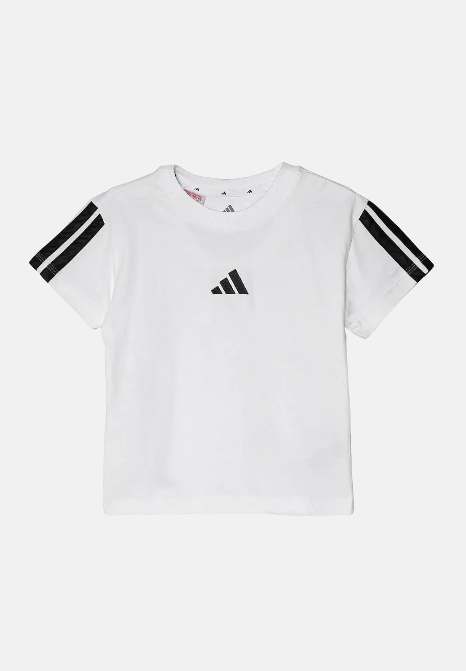 ADIDAS PERFORMANCE T-shirt a manica corta Essentials bianca da bambina JJ0945 . ADIDAS PERFORMANCE