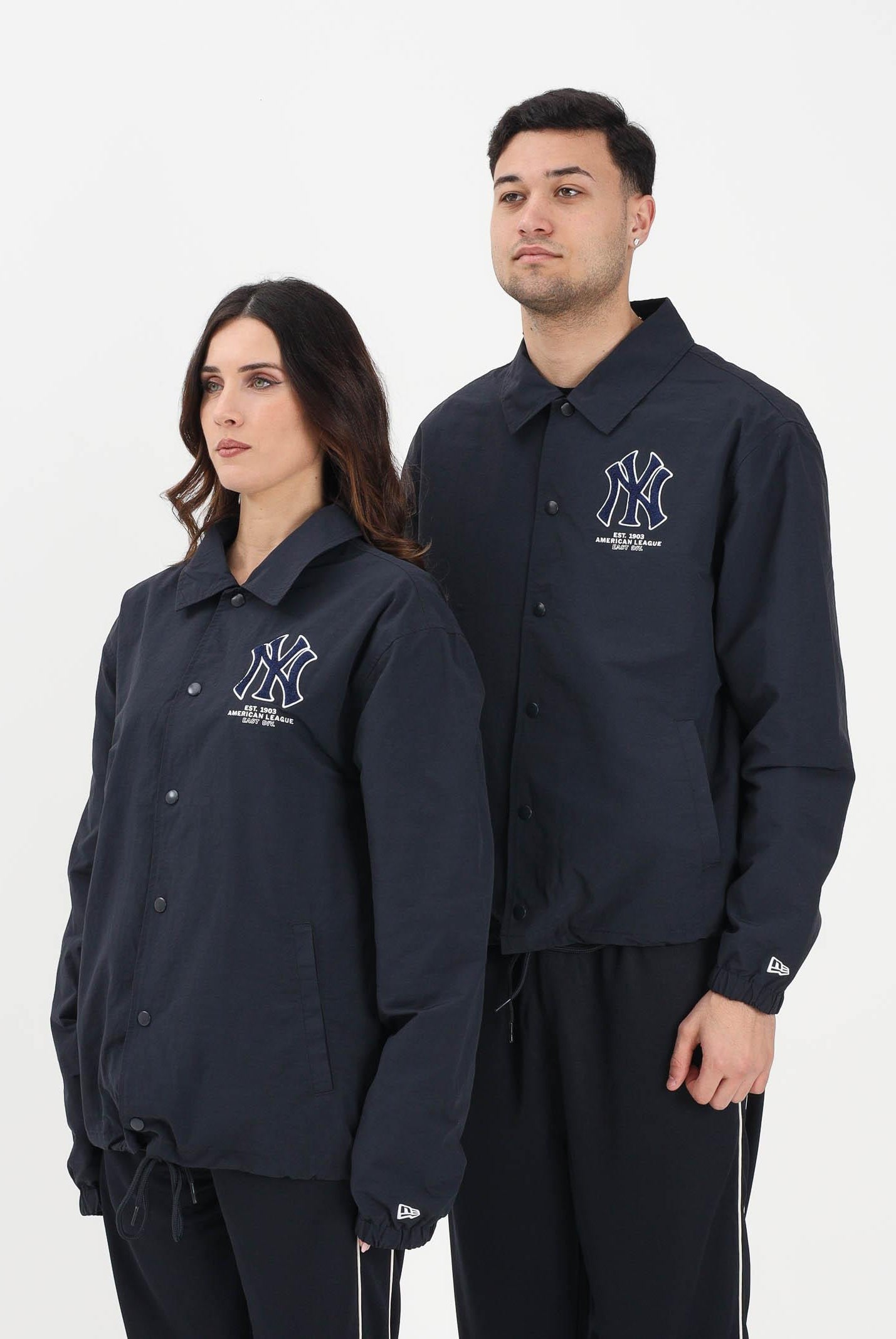 NEW ERA Giacca a vento New York Yankees MLB blu per uomo e donna 60771575 . NEW ERA