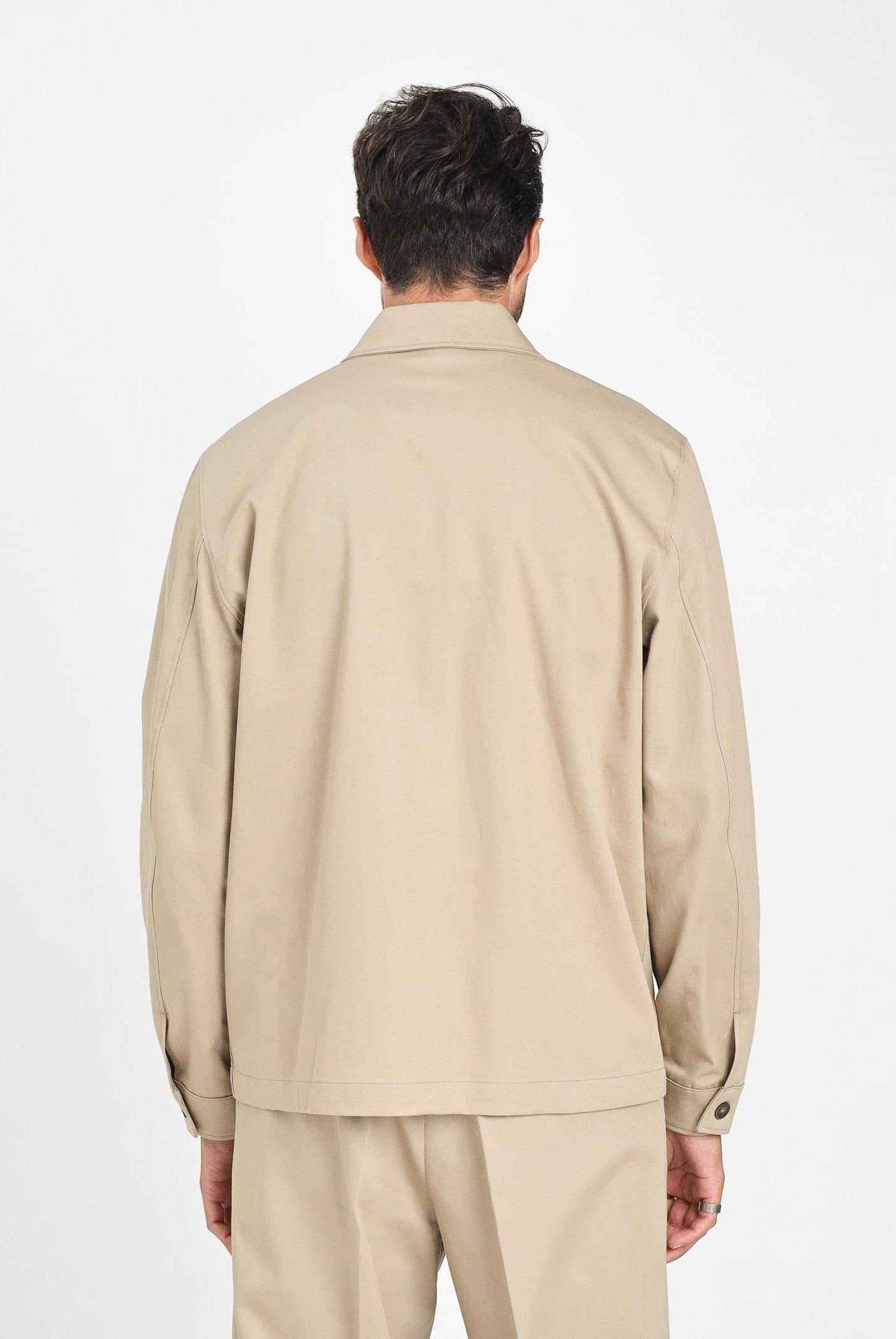 I'M BRIAN Camicia beige da uomo CA3444 0025 I'M BRIAN