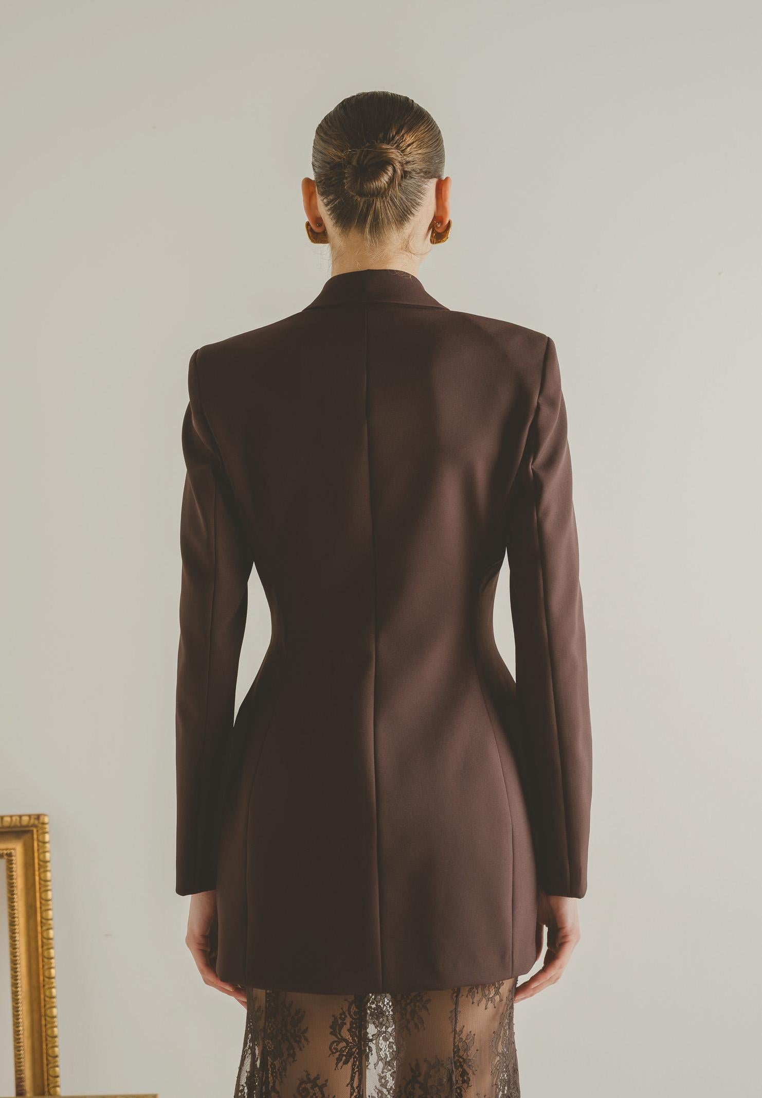 SANTAS Giacca NUIT marrone da donna PV2621 MA SANTAS