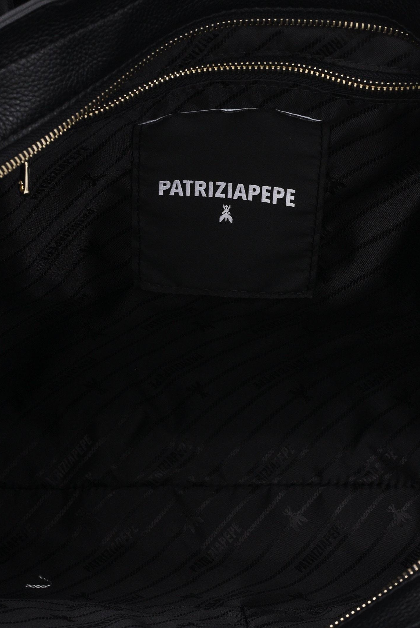 PATRIZIA PEPE Shopper nera da donna 8B0235L001 K470 PATRIZIA PEPE
