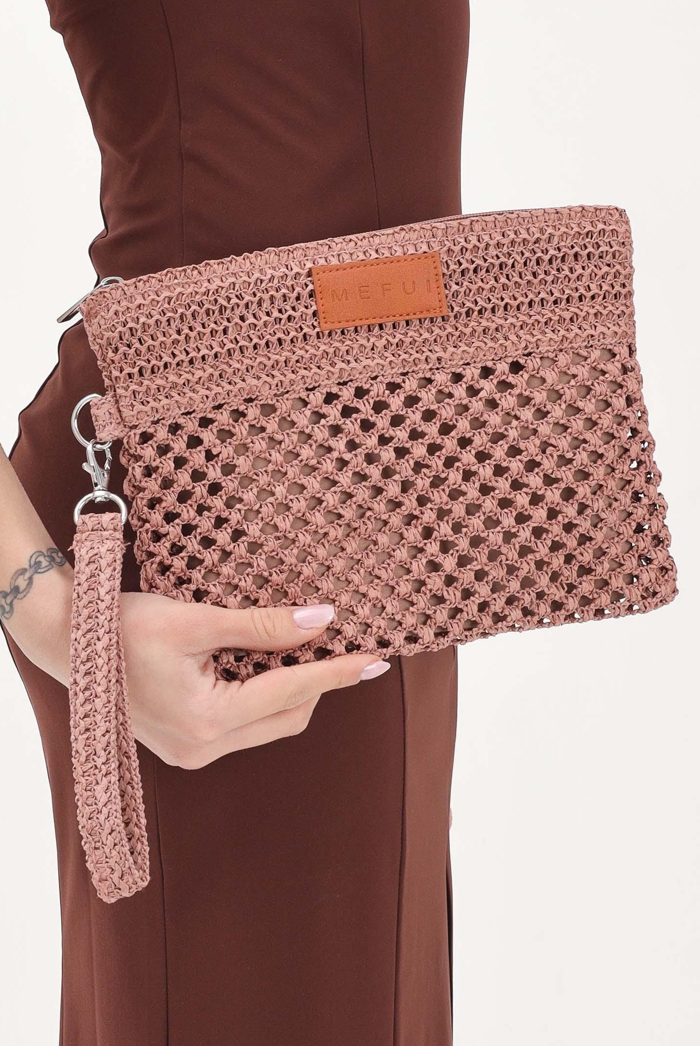 ME FUI Pochette rosa da donna MA26-SW0055PK . ME FUI