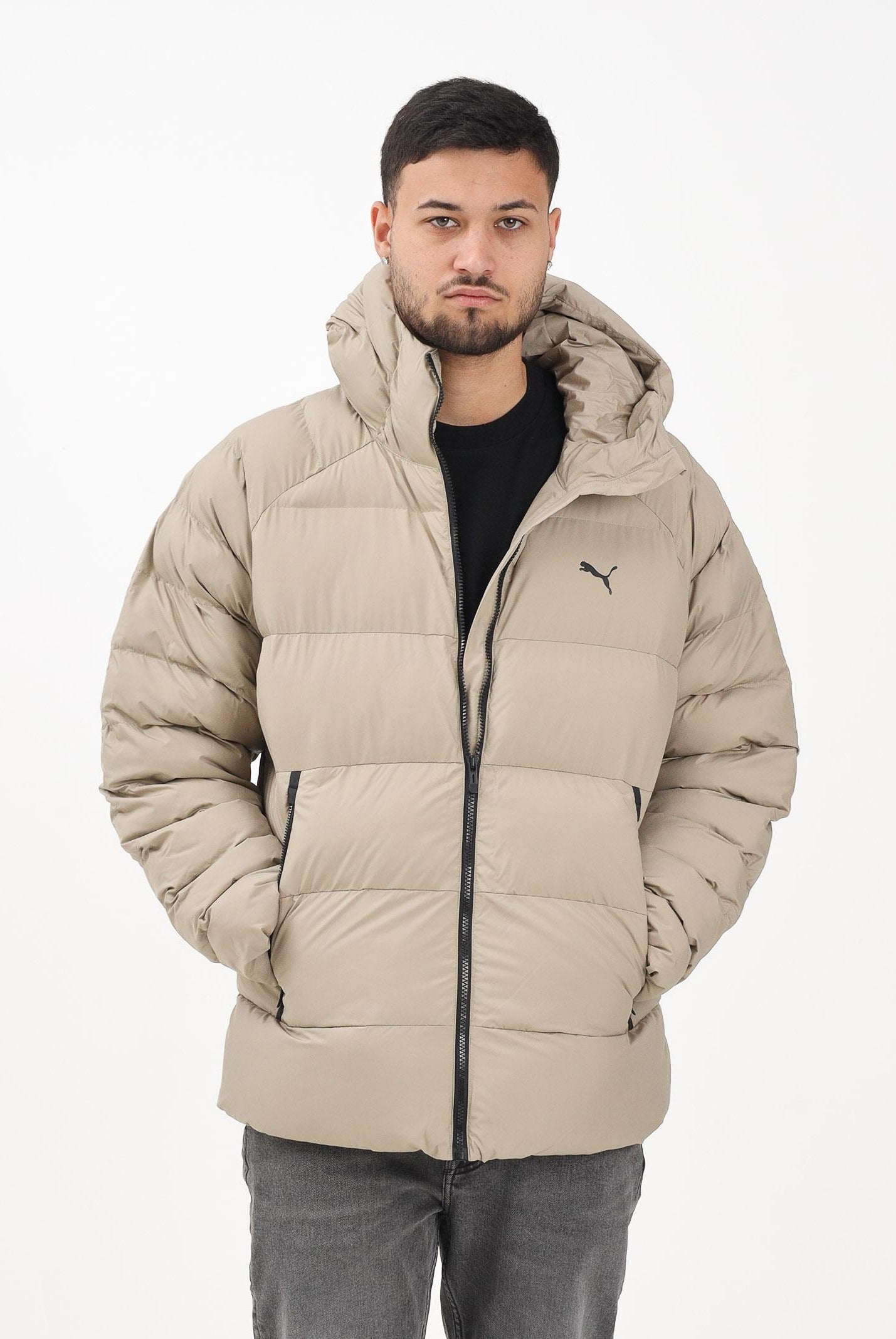 PUMA Piumino Mono beige da uomo 688367 55 PUMA