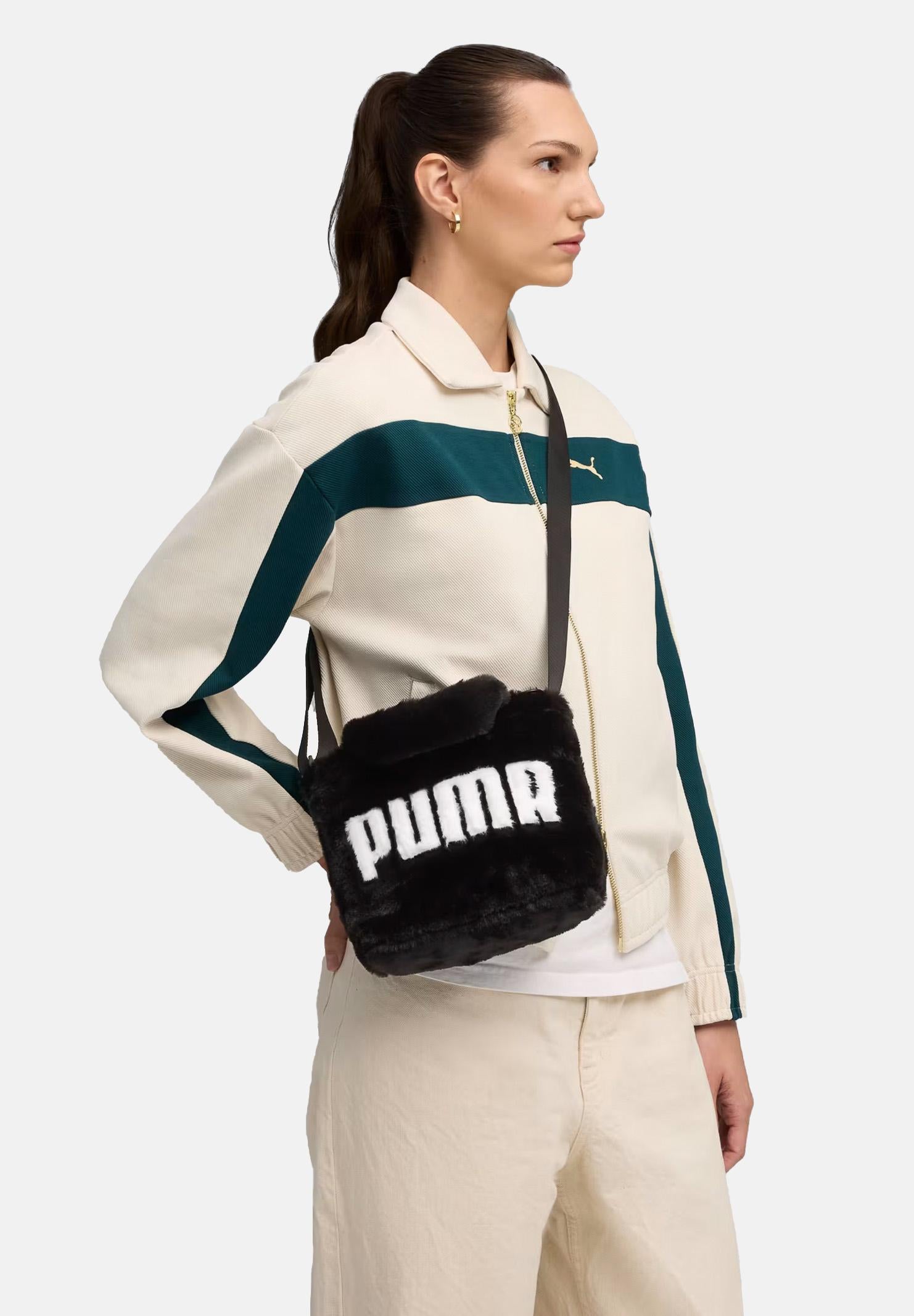 PUMA Borsa a mano UP nera da donna 091713 01 PUMA