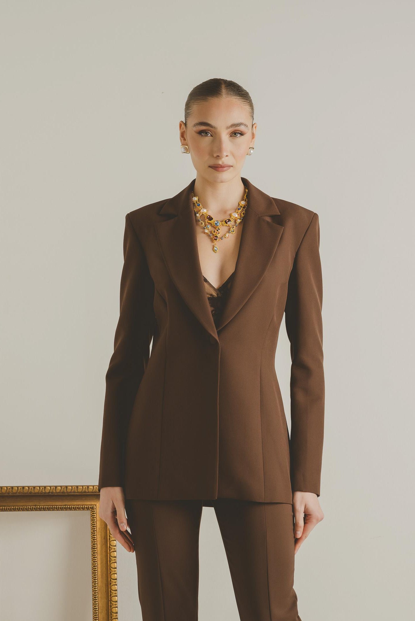 SANTAS Giacca ALLURE marrone da donna PV2622 NU SANTAS