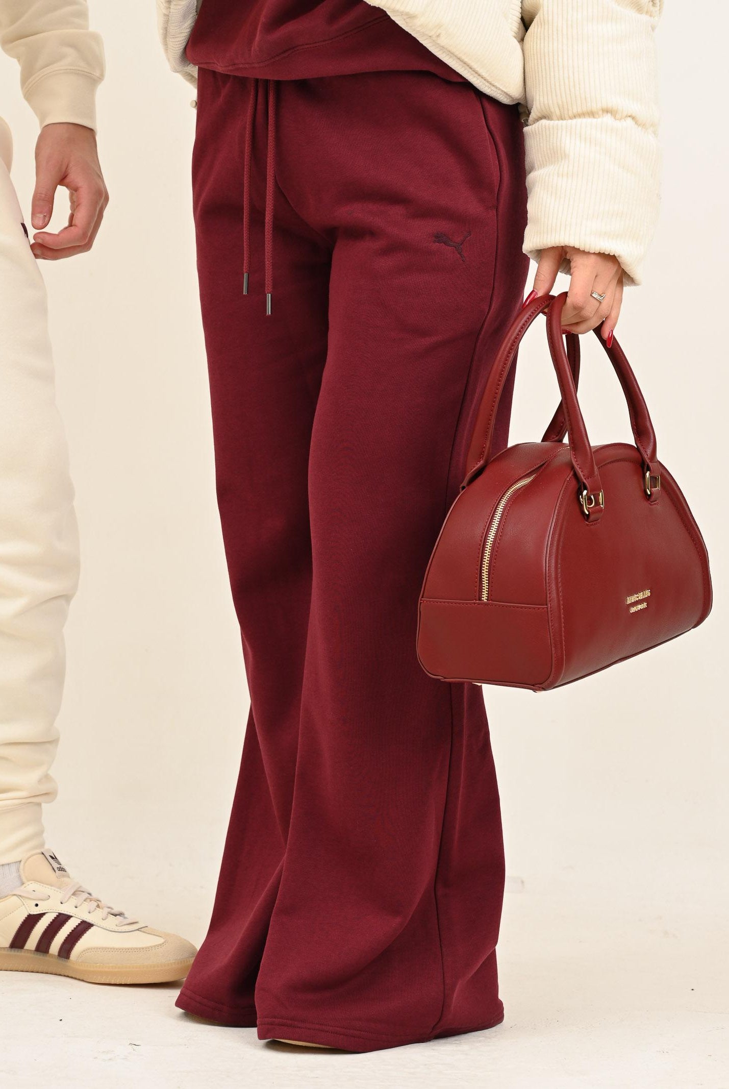 PUMA Pantalone sportivo HER Comfort bordeaux da donna 633010 96 PUMA