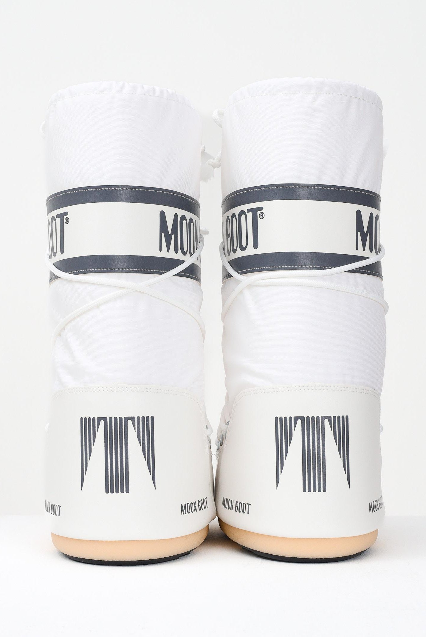 MOON BOOT Stivali da neve ICON bianchi per uomo e donna 80D1400440 A001 MOON BOOT