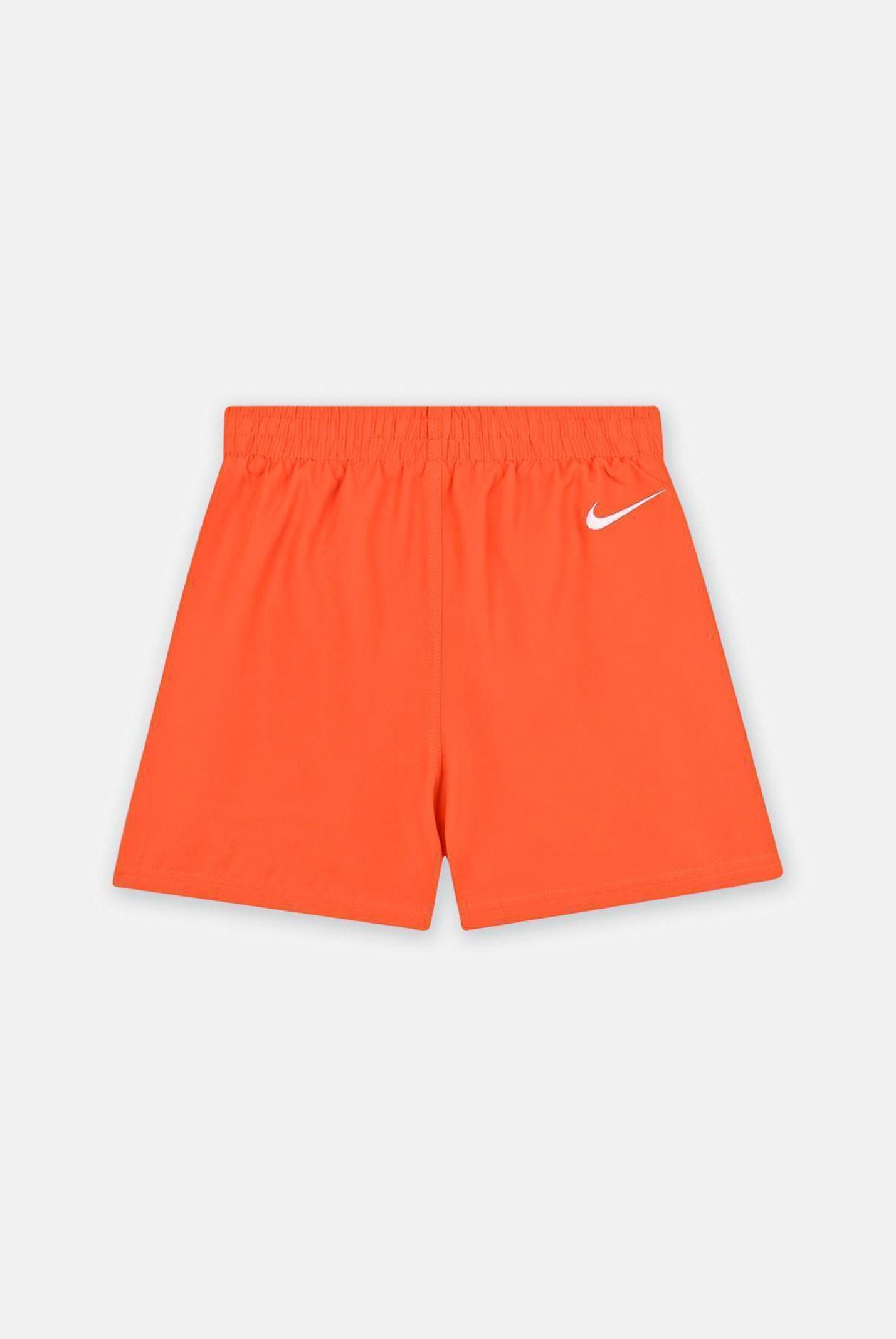 NIKE Shorts mare arancione da bambino con logo NESSF804 840 NIKE