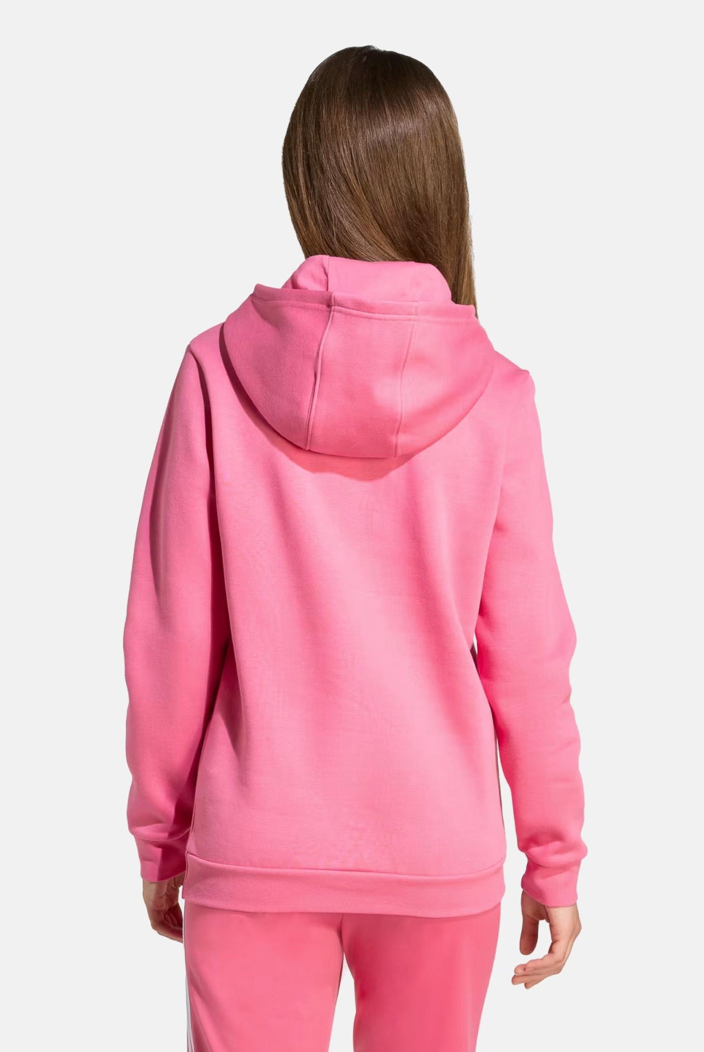 ADIDAS ORIGINALS Felpa con cappuccio French Terry rosa da bambina JX2740 ADIDAS ORIGINALS