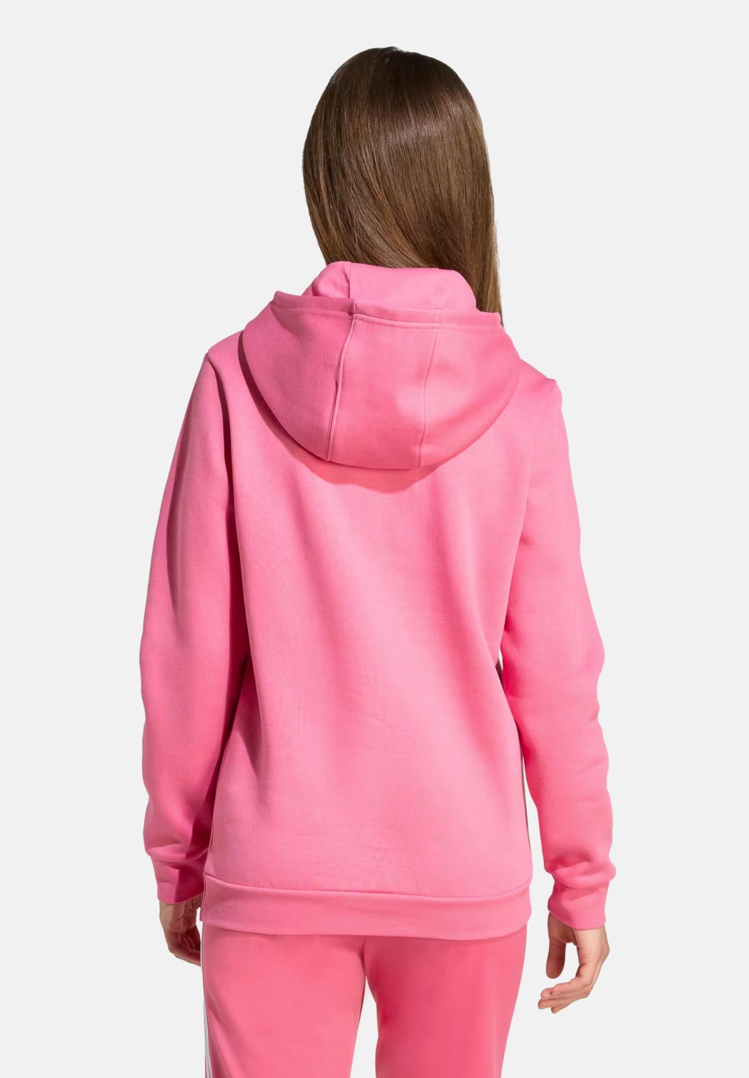 ADIDAS ORIGINALS Felpa con cappuccio French Terry rosa da bambina JX2740 ADIDAS ORIGINALS