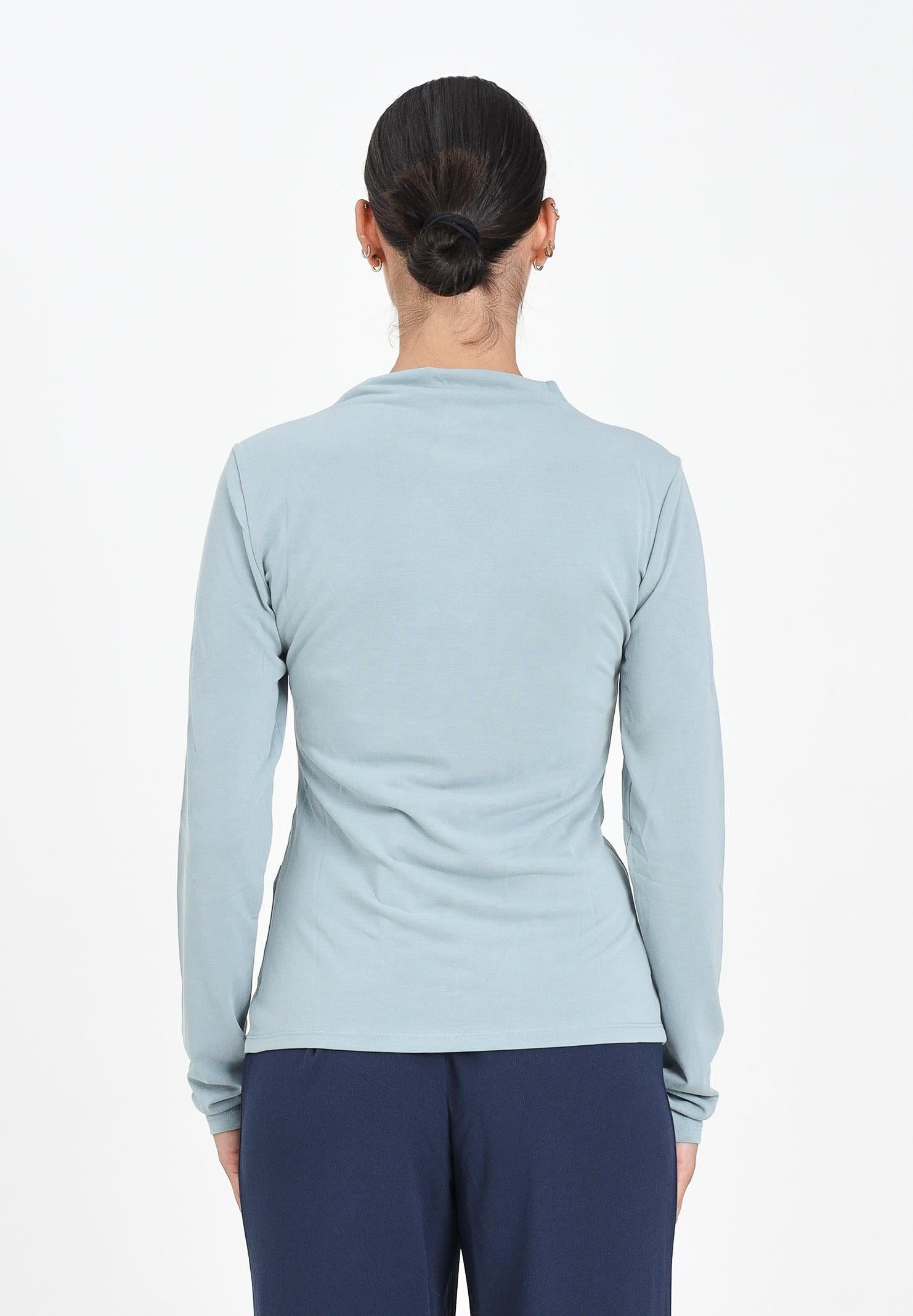 ONLY T-shirt a manica lunga celeste da donna 15356320 Arona ONLY