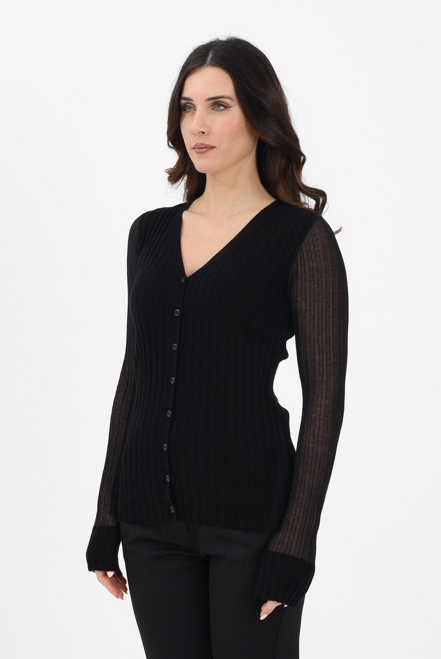 PINKO Cardigan CALDO nero da donna 106321A34B Z99 PINKO