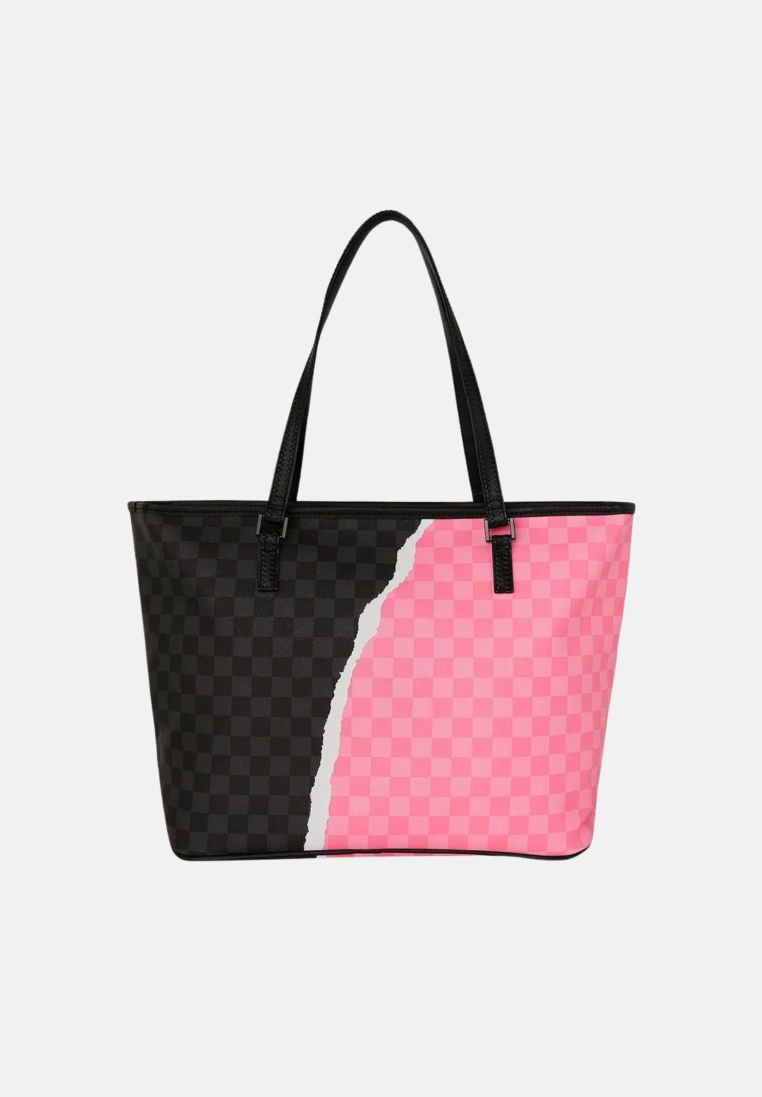 SPRAYGROUND Shopper PINK AND BLACK TEAR SIP TOTE rosa e nera da donna 910T8278NSZ . SPRAYGROUND