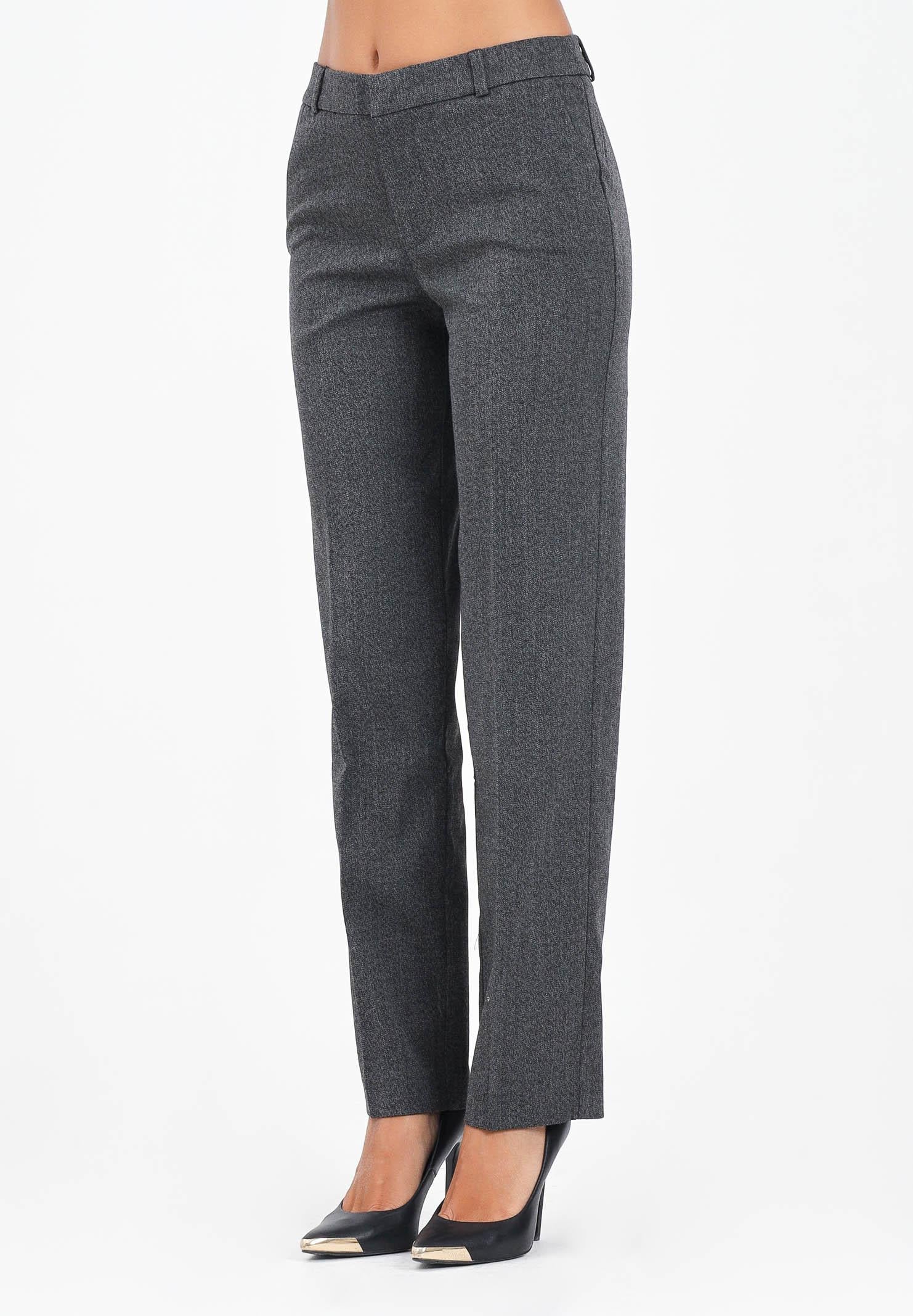 ONLY Pantalone elegante grigio da donna 15357615 DarkGreyMel ONLY