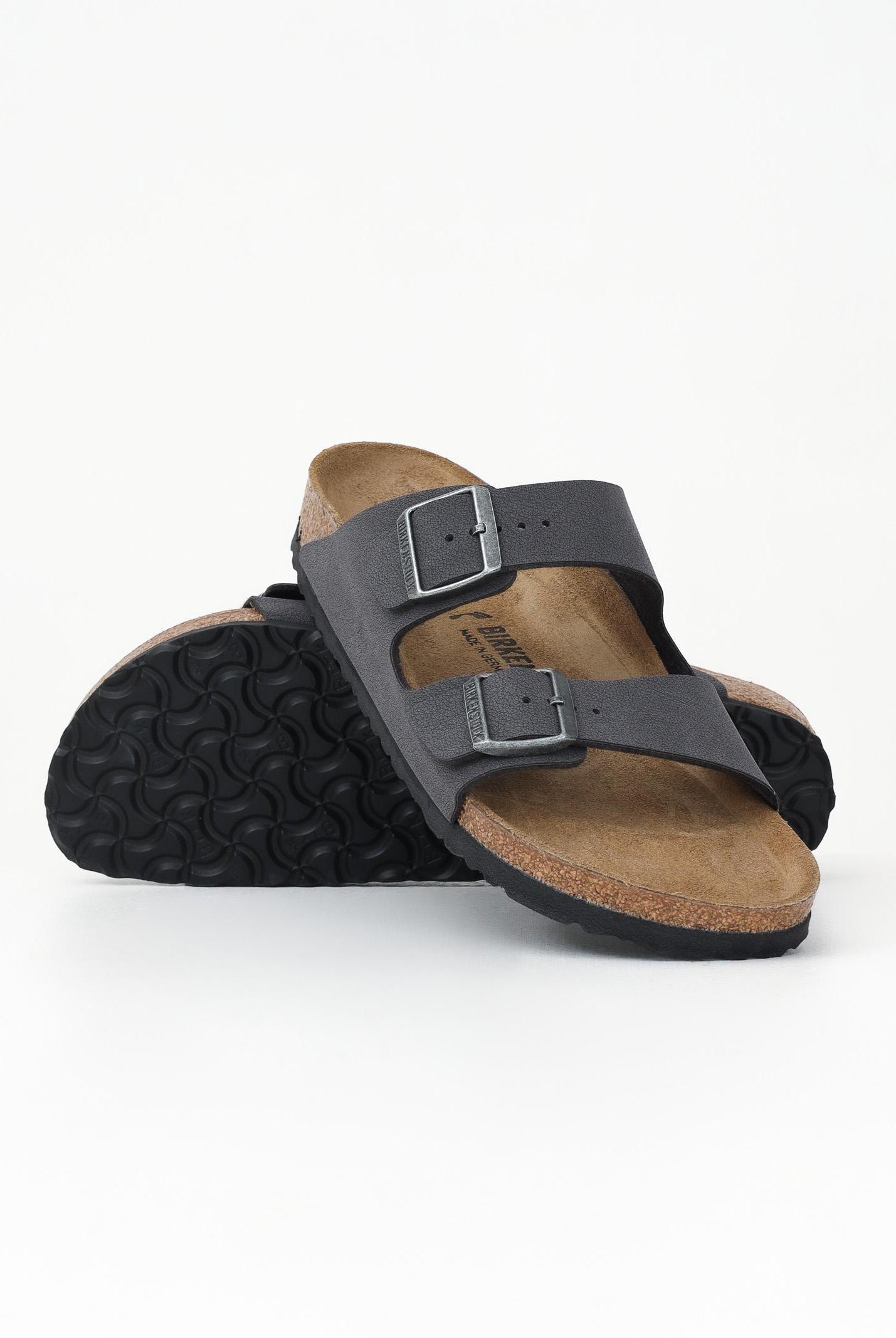 BIRKENSTOCK Ciabatte Arizona grigie da uomo 1029162 . BIRKENSTOCK
