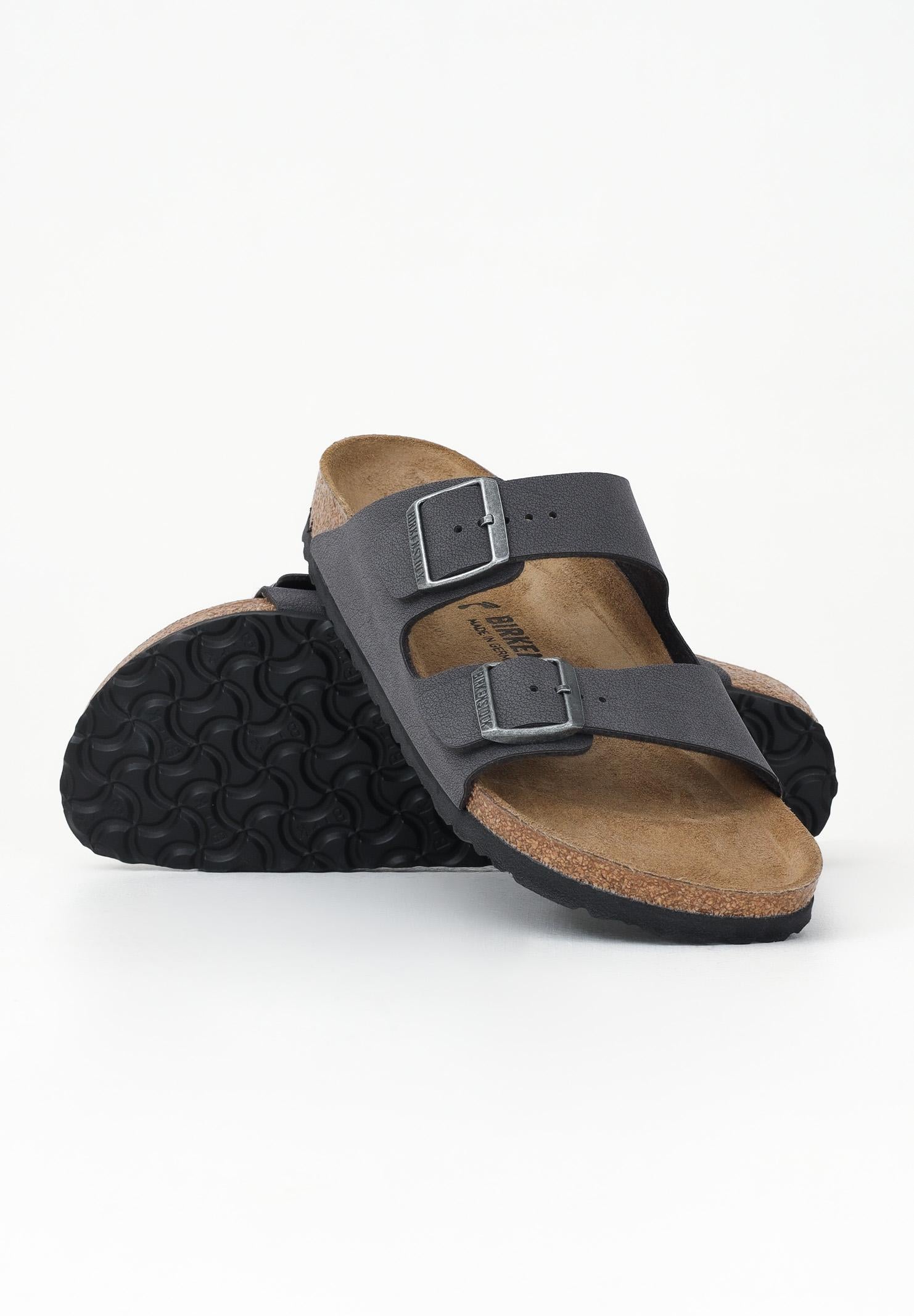 BIRKENSTOCK Ciabatte Arizona grigie da uomo 1029162 . BIRKENSTOCK
