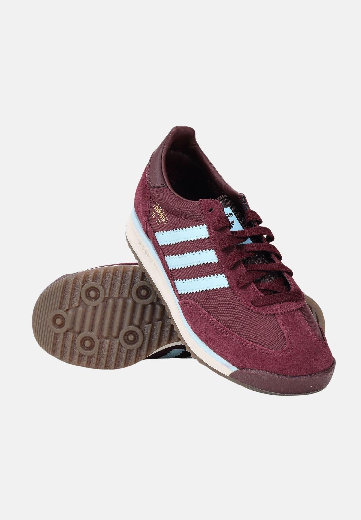 ADIDAS ORIGINALS Sneakers SL 72 RS bordeaux per uomo e donna IH6795 . ADIDAS ORIGINALS