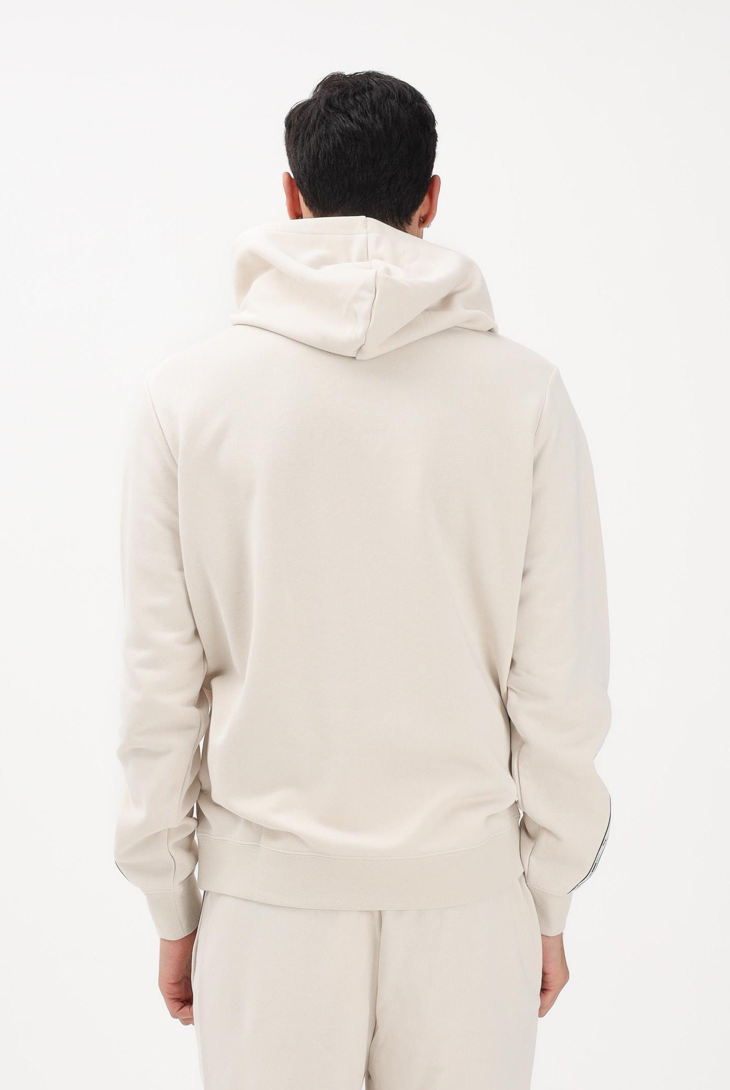 PUMA Felpa con cappuccio Essentials Tape panna da uomo 691694 87 PUMA