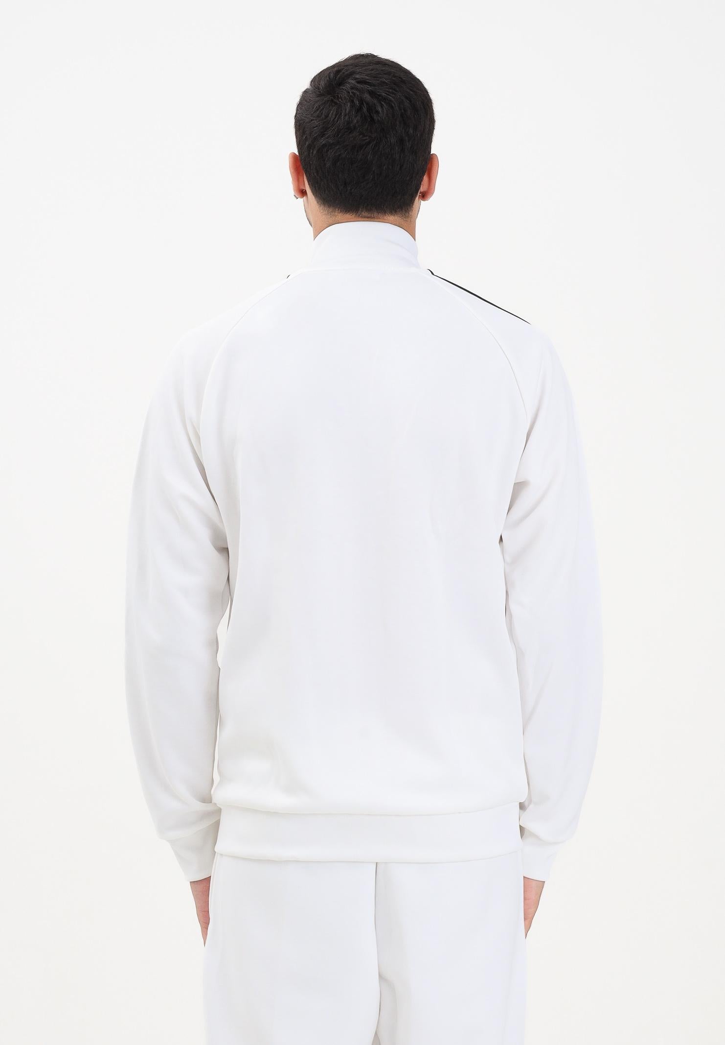 ADIDAS ORIGINALS Felpa con zip The First bianca da uomo JX1489 . ADIDAS ORIGINALS