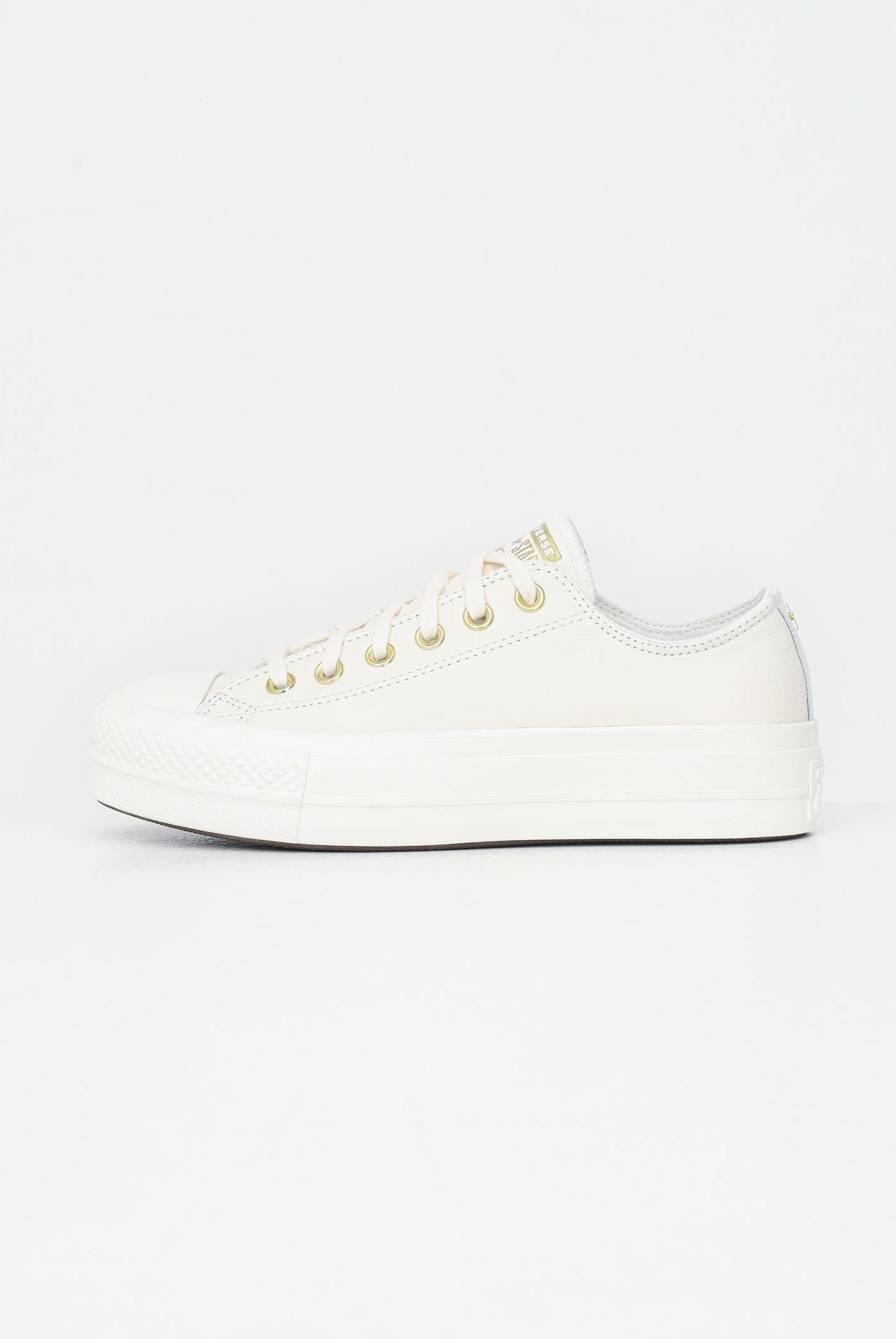 CONVERSE Sneakers CHUCK TAYLOR ALL STAR LIFT PLATFORM GOLD panna da donna A12765C CONVERSE