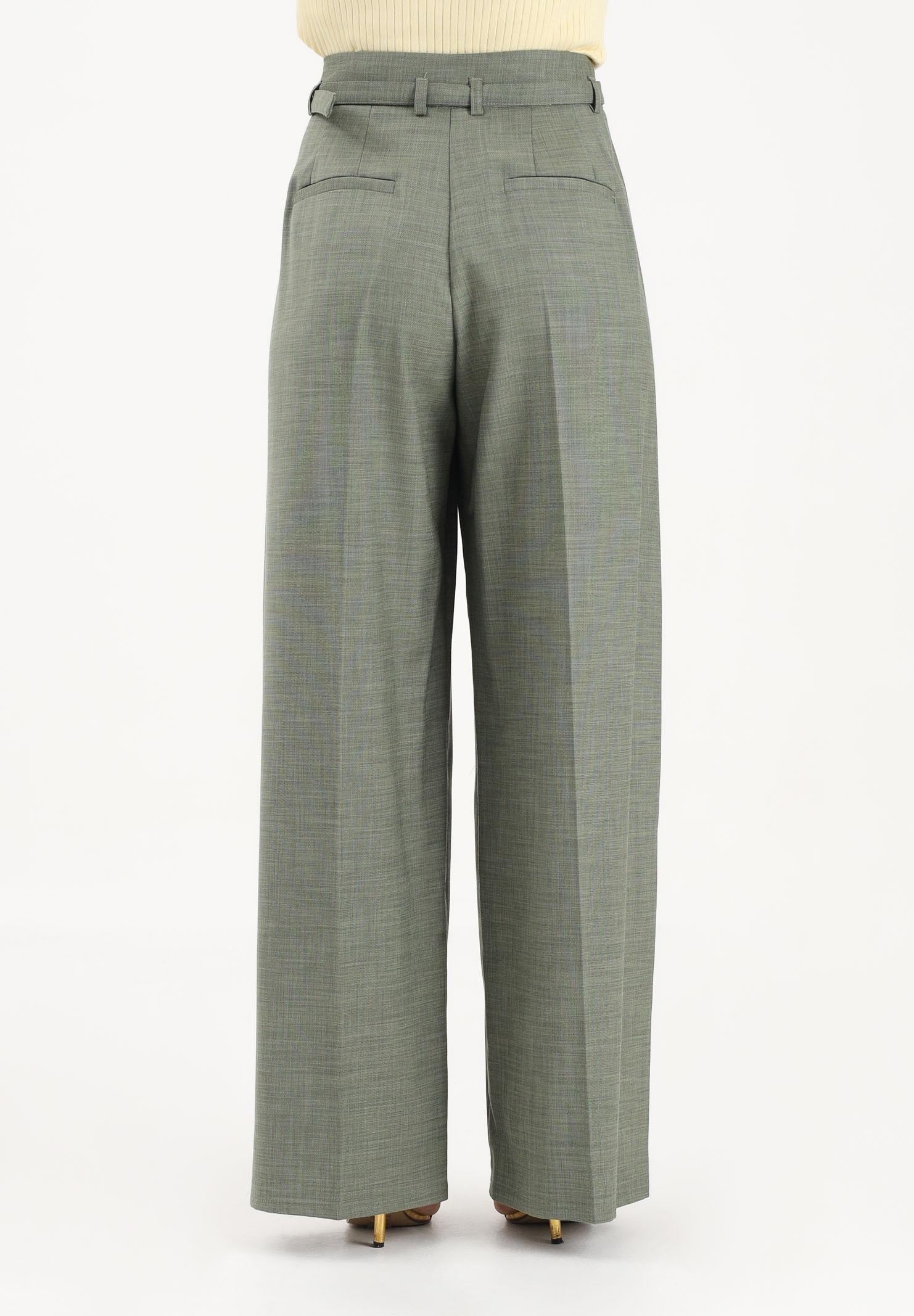 VICOLO Pantalone elegante verde salvia da donna TAB0092 ABU17 VICOLO