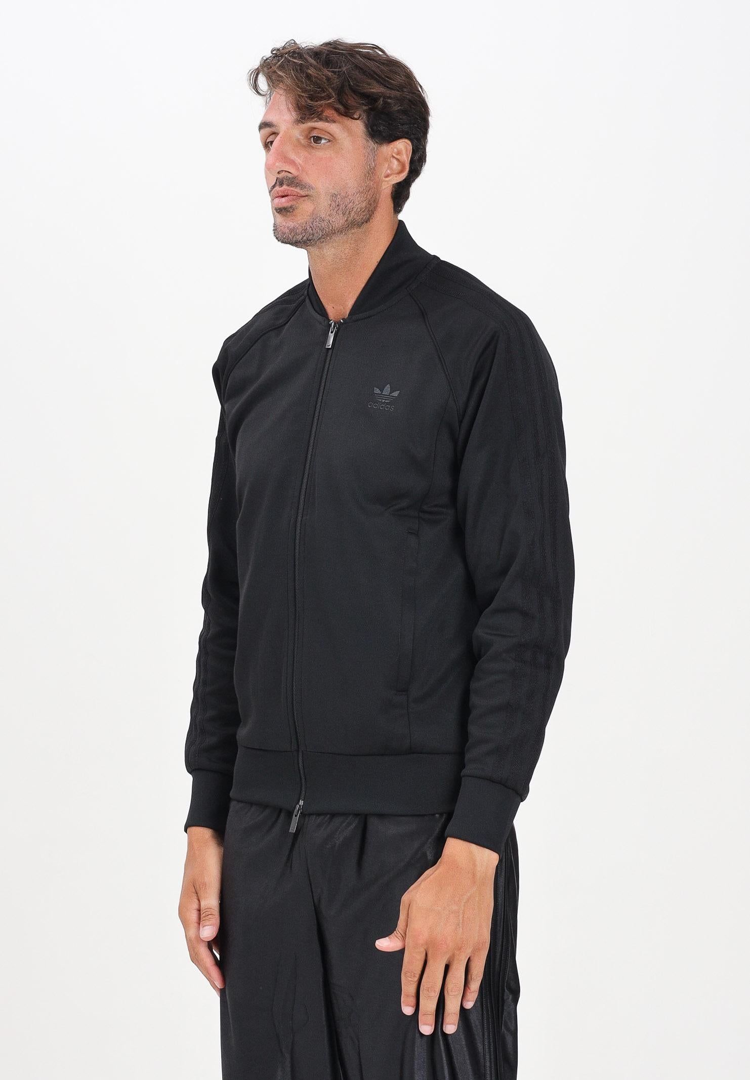 ADIDAS ORIGINALS Felpa con zip Adicolor Classics SST nera da uomo JY1290 ADIDAS ORIGINALS