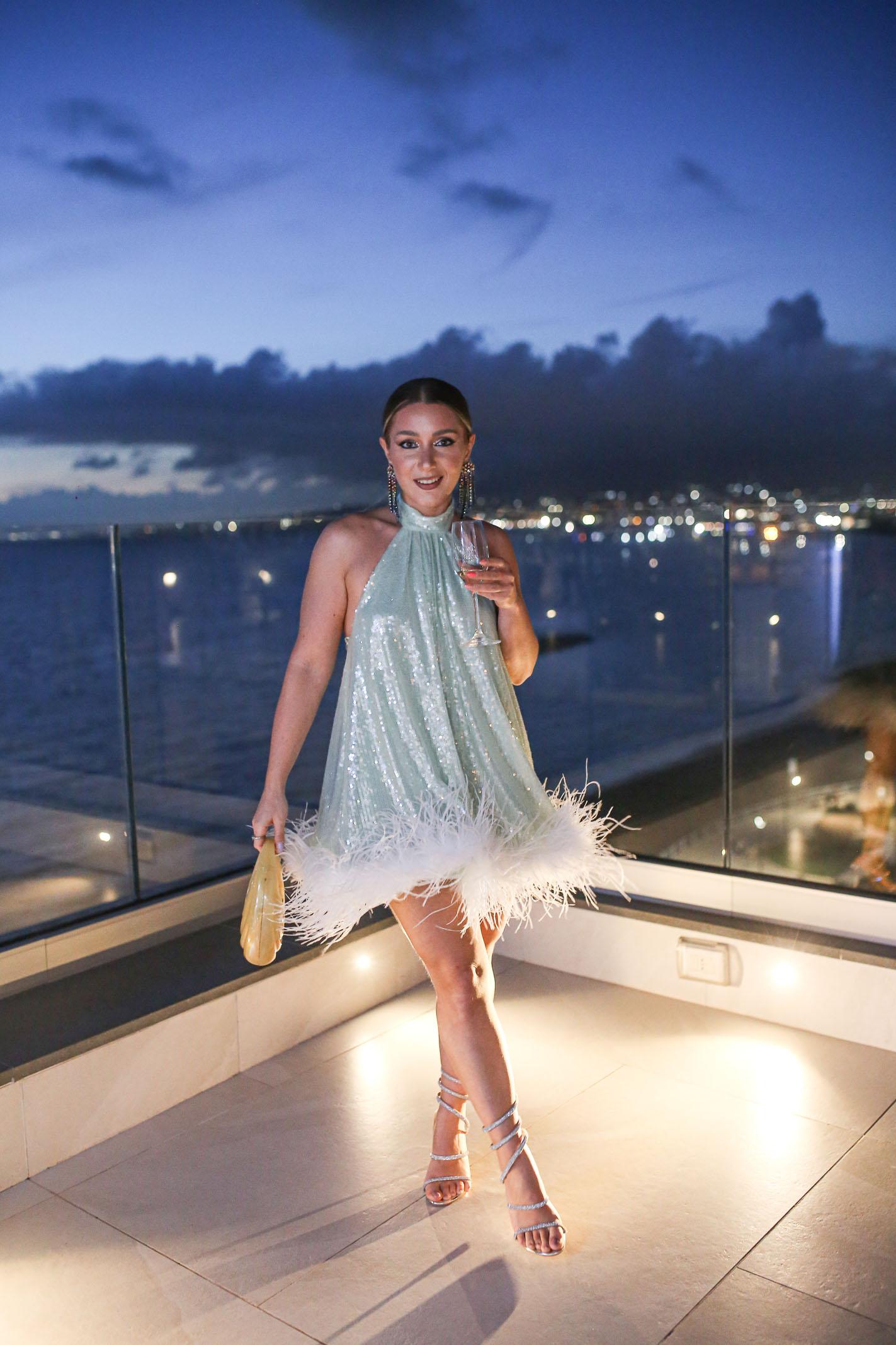 SANTAS Abito corto CUPCAKES verde menta da donna PV25016 VERDE SANTAS